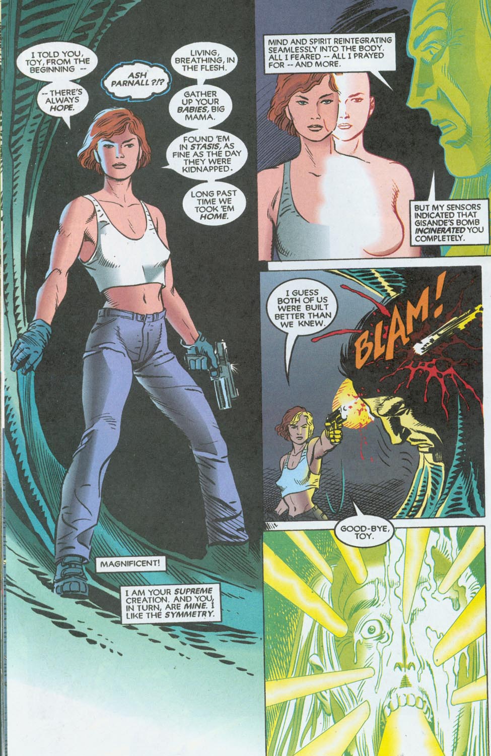Read online Aliens/Predator: The Deadliest of the Species comic -  Issue #12 - 24