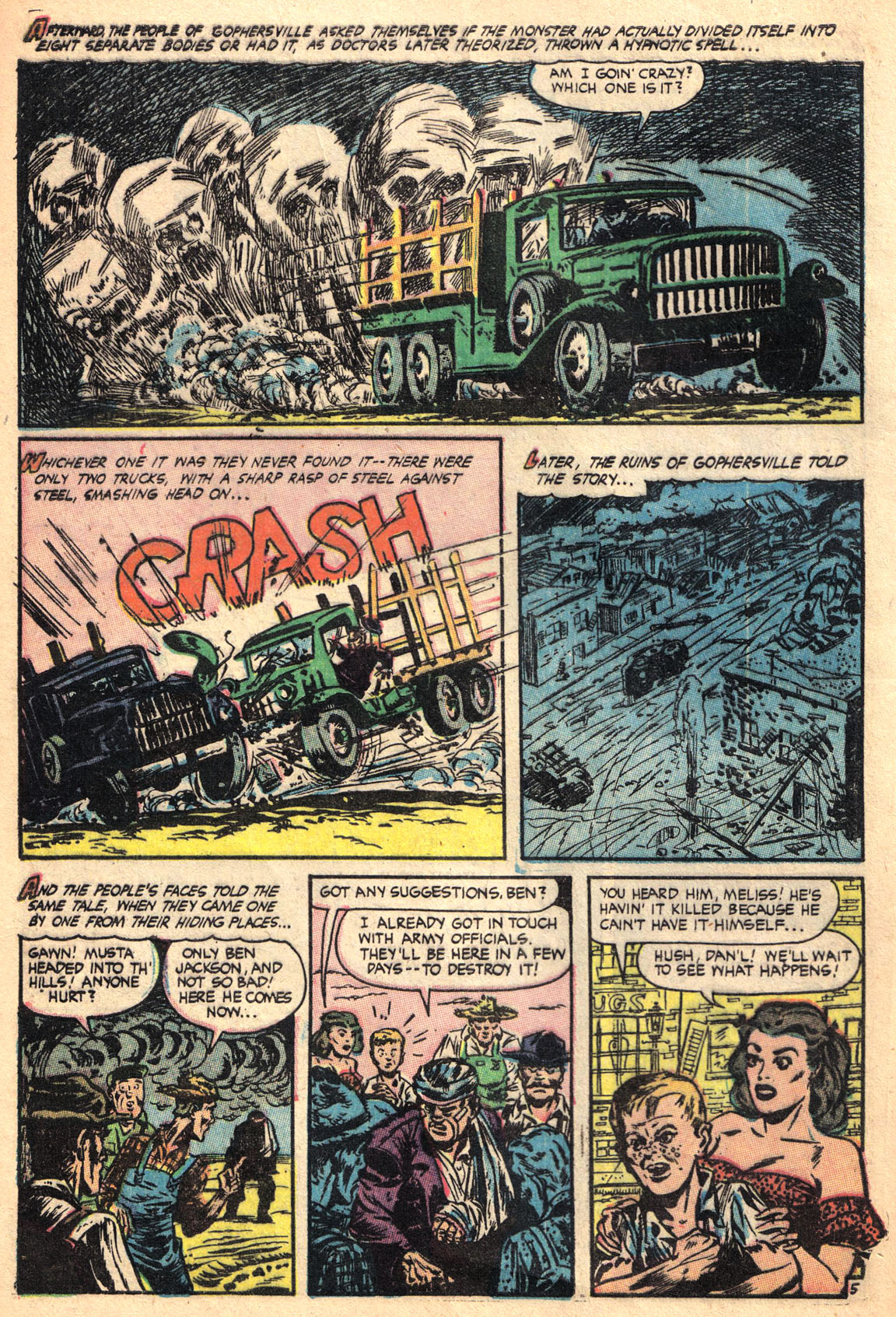 Read online Monster (1953) comic -  Issue #2 - 8
