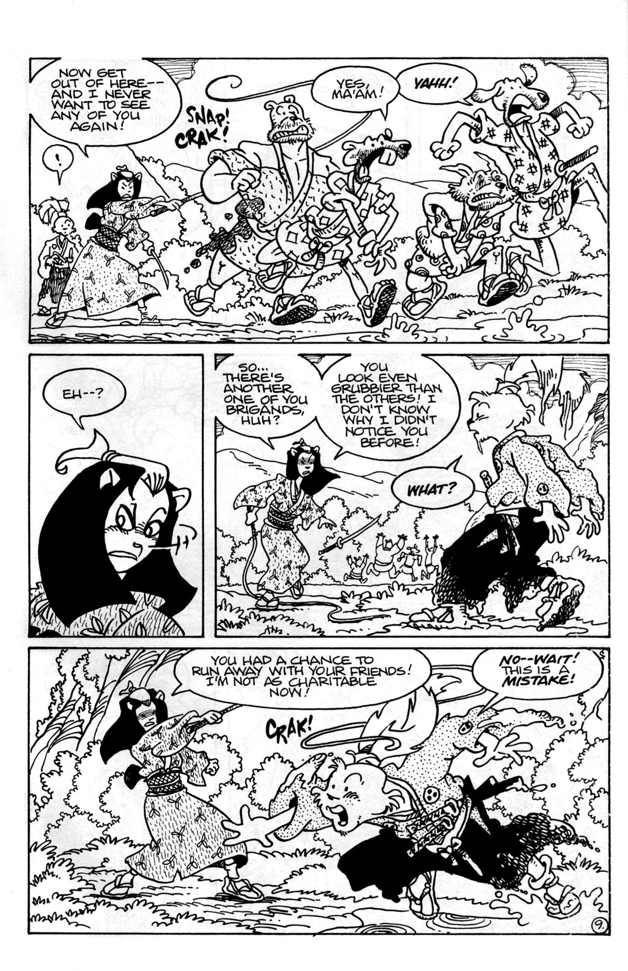 Read online Usagi Yojimbo (1996) comic -  Issue #111 - 11