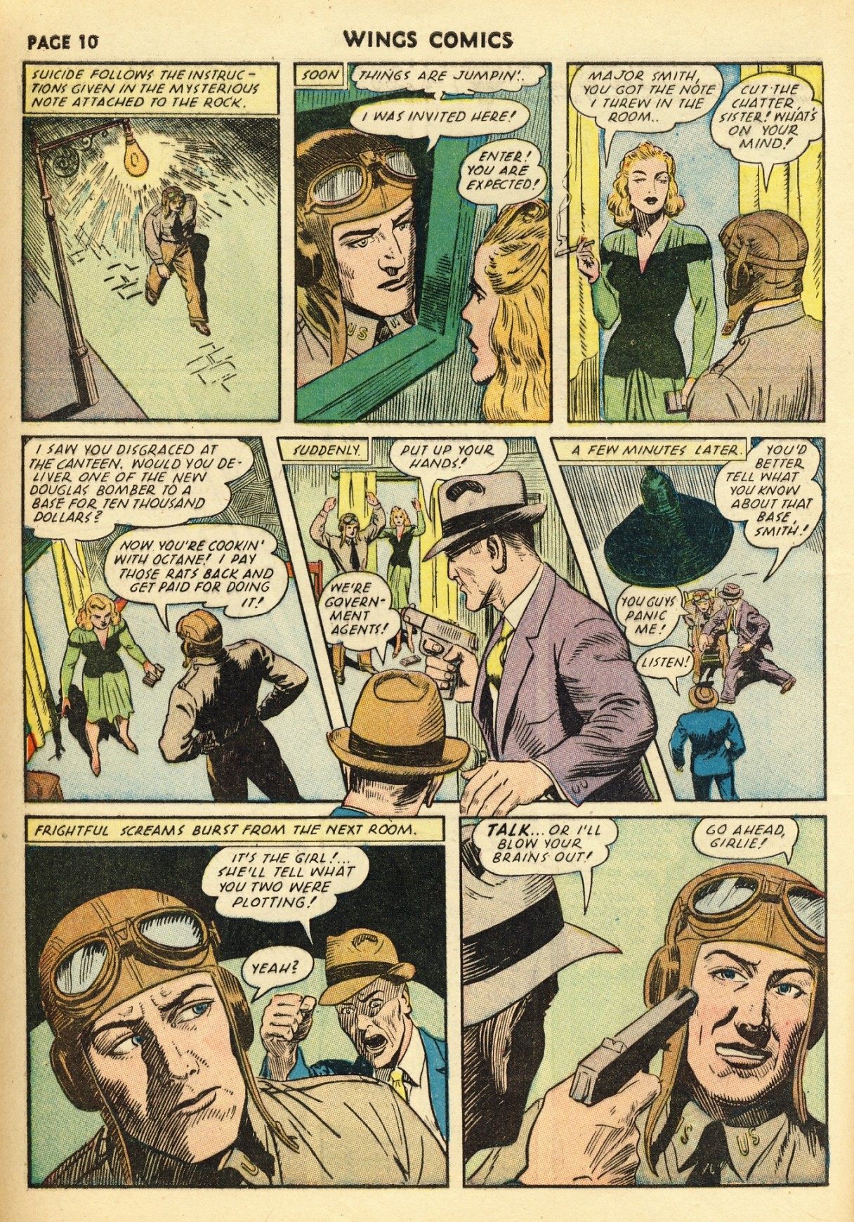 Read online Wings Comics comic -  Issue #23 - 12