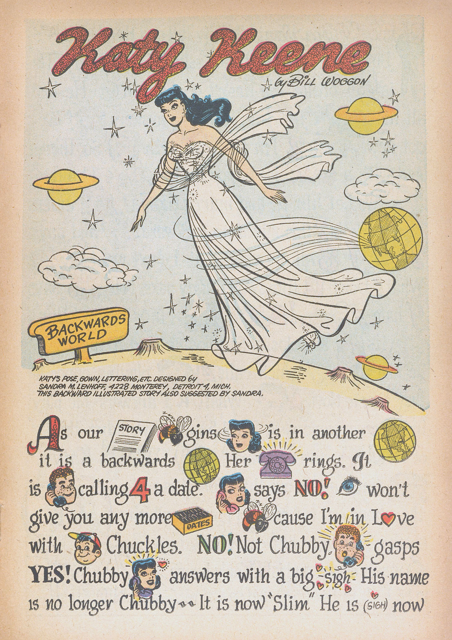 Read online Katy Keene (1949) comic -  Issue #22 - 23