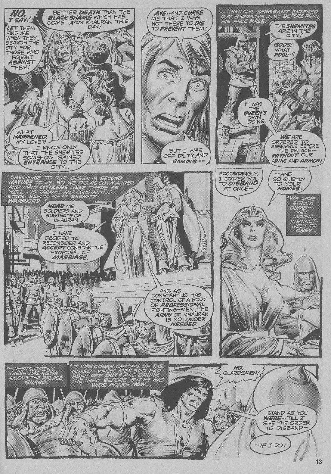 Read online The Savage Sword Of Conan comic -  Issue #5 - 13