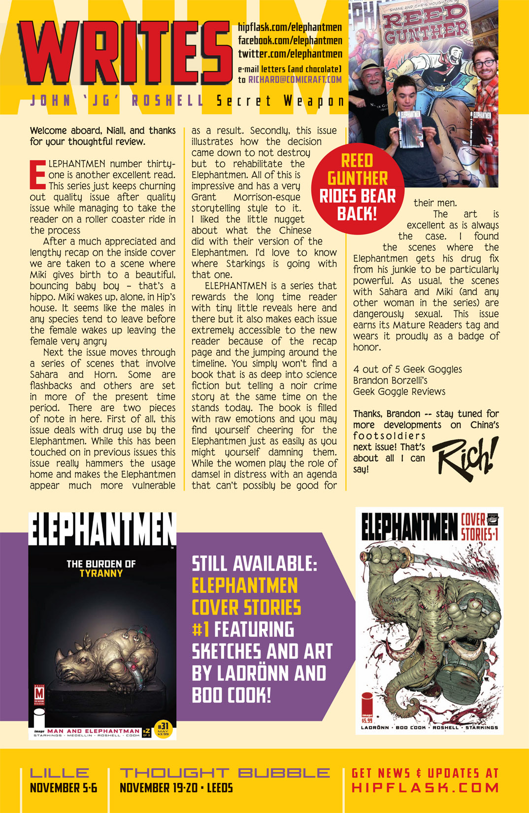 Read online Elephantmen comic -  Issue #33 - 26