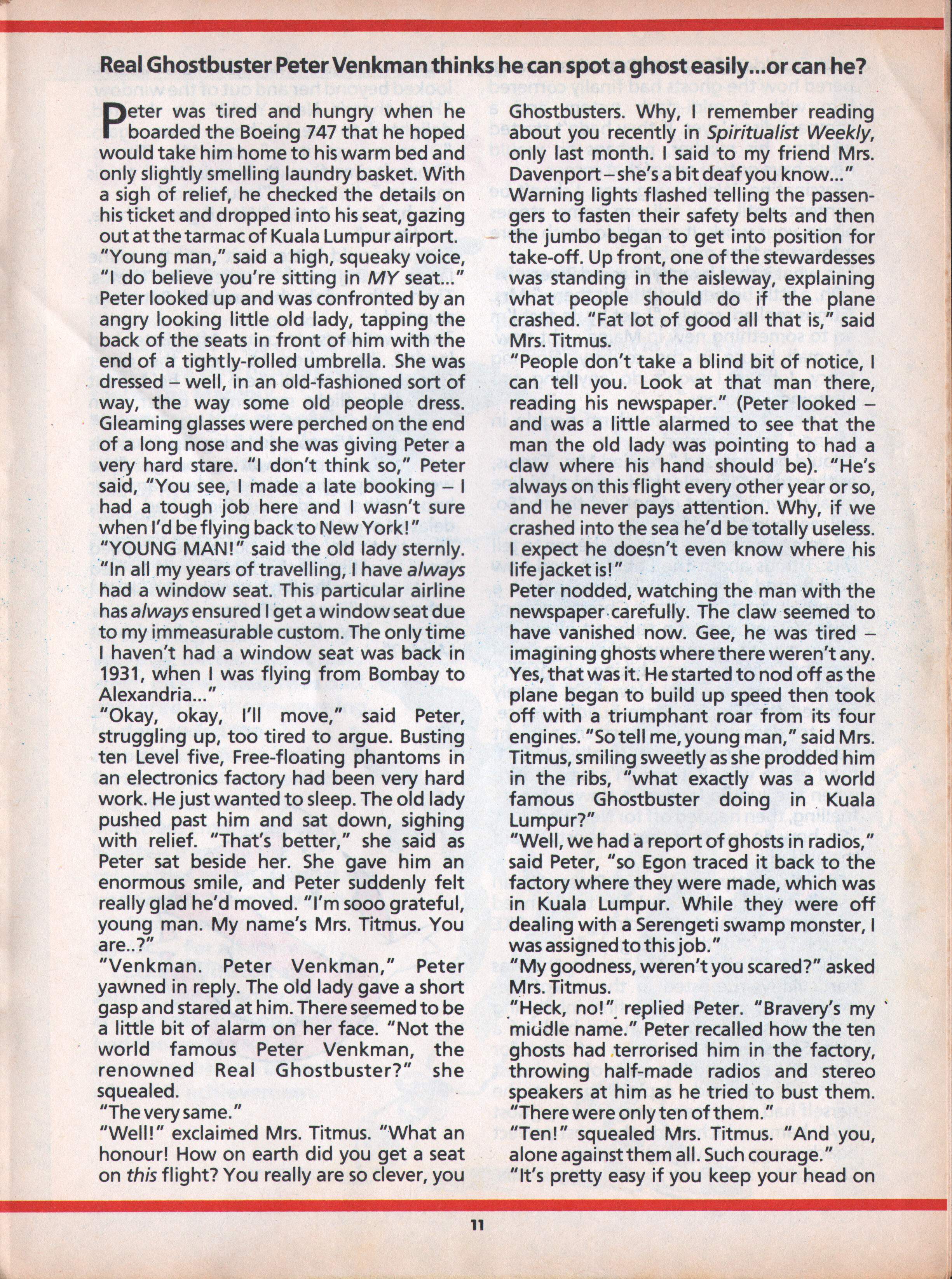 Read online The Real Ghostbusters comic -  Issue #104 - 3