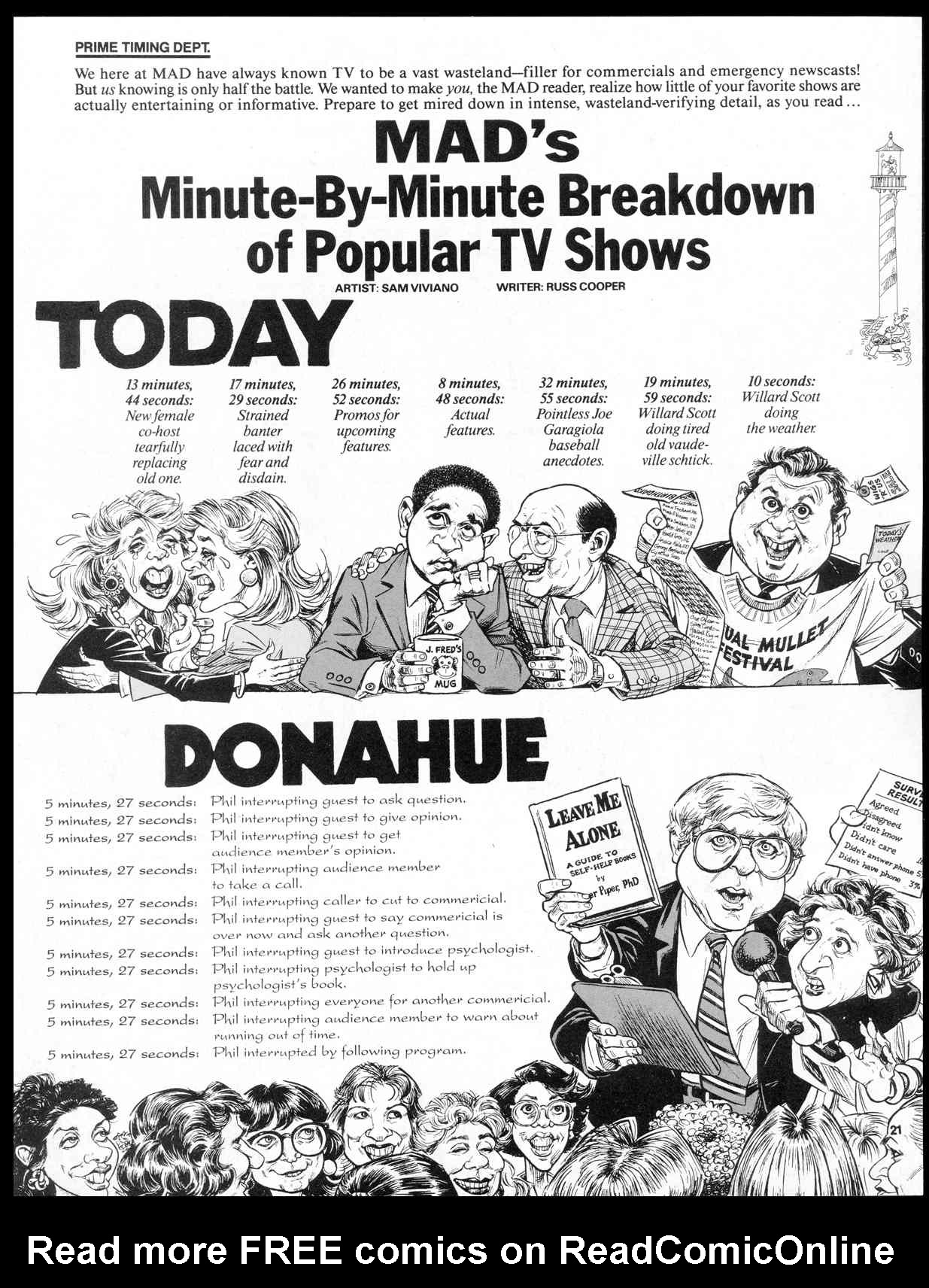 Read online MAD comic -  Issue #309 - 23