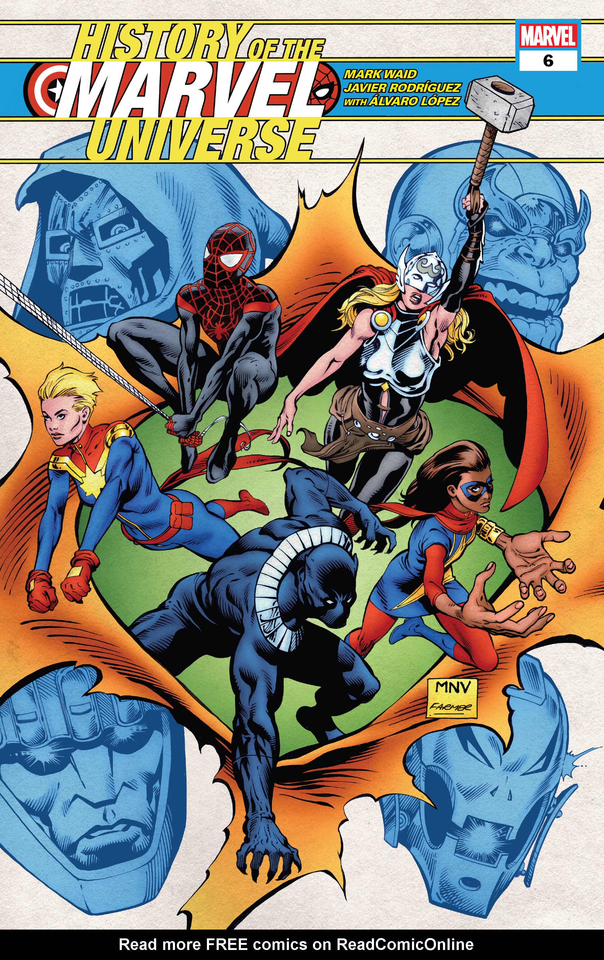 Read online History of the Marvel Universe (2019) comic -  Issue #6 - 1