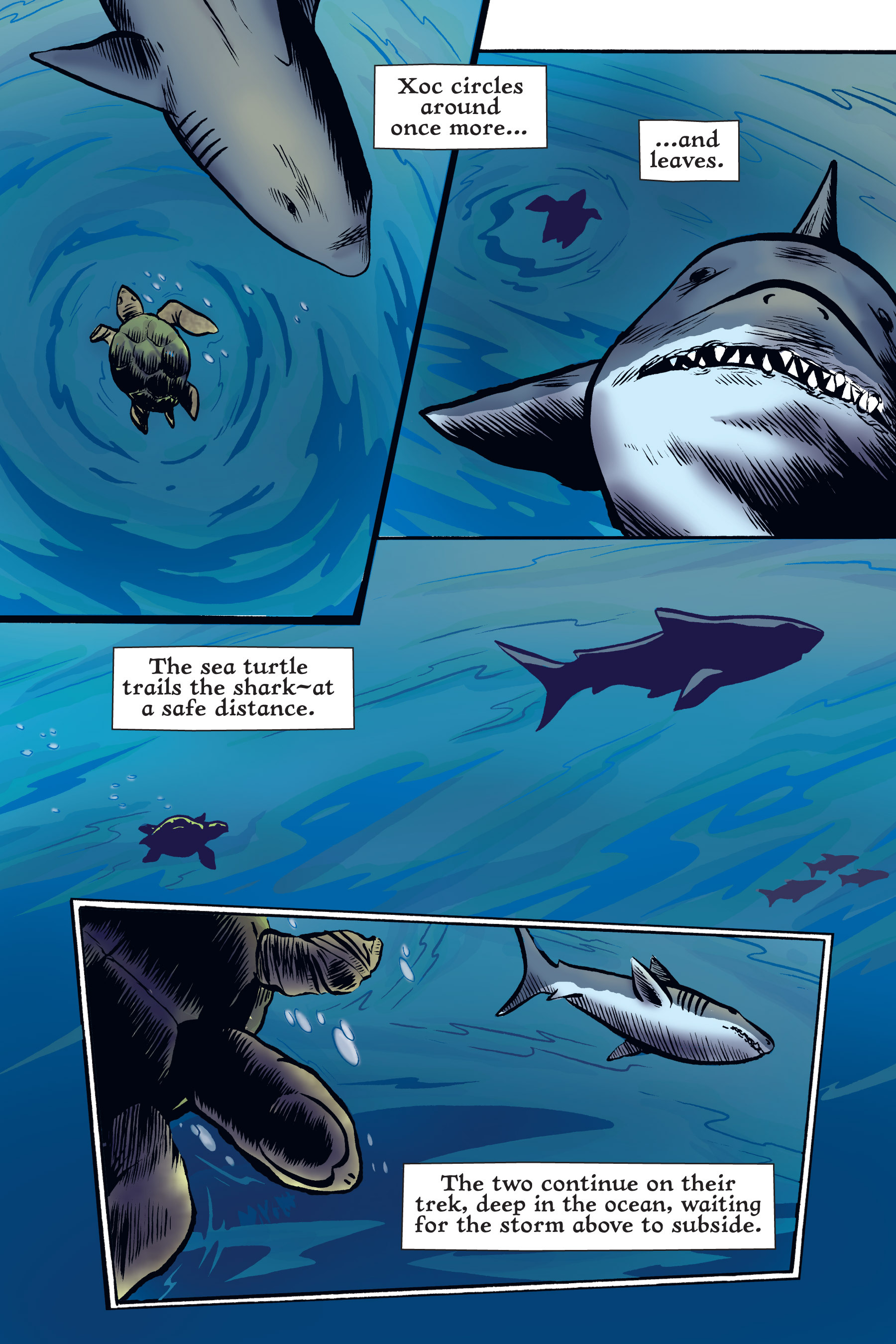Read online Xoc: Journey of a Great White comic -  Issue # TPB - 50