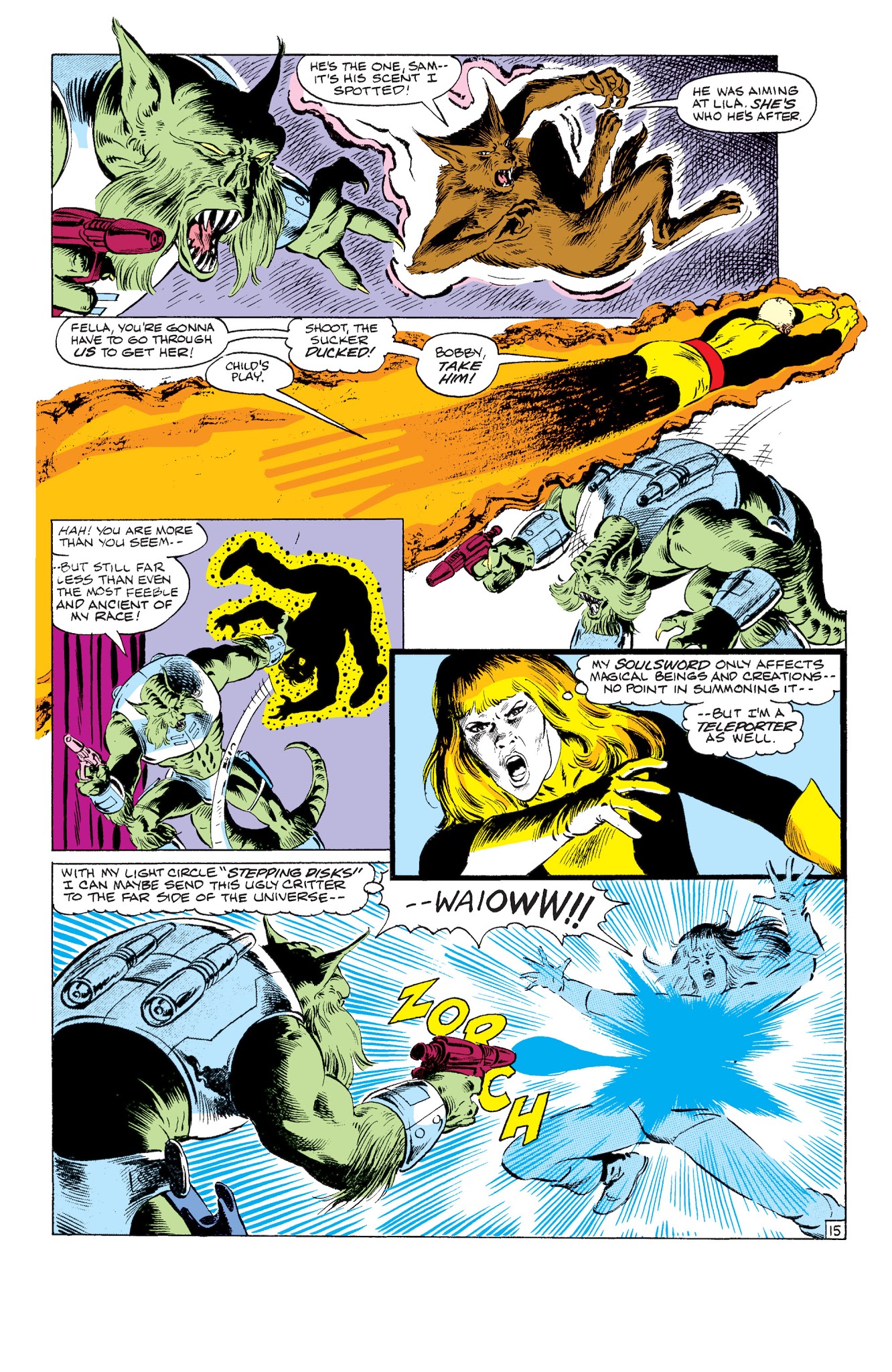 Read online New Mutants Classic comic -  Issue # TPB 3 - 123