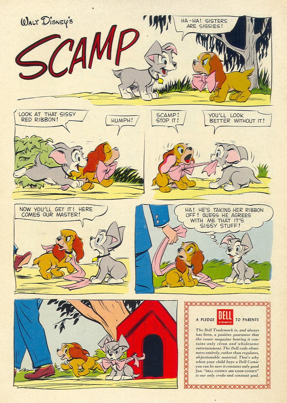 Read online Scamp (1958) comic -  Issue #6 - 36