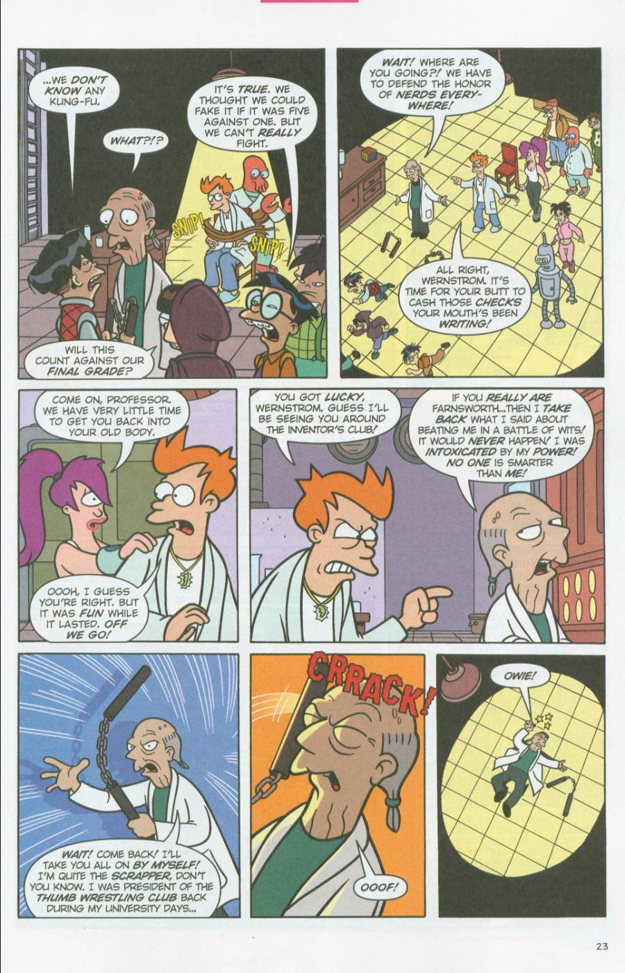 Read online Futurama Comics comic -  Issue #9a - 24