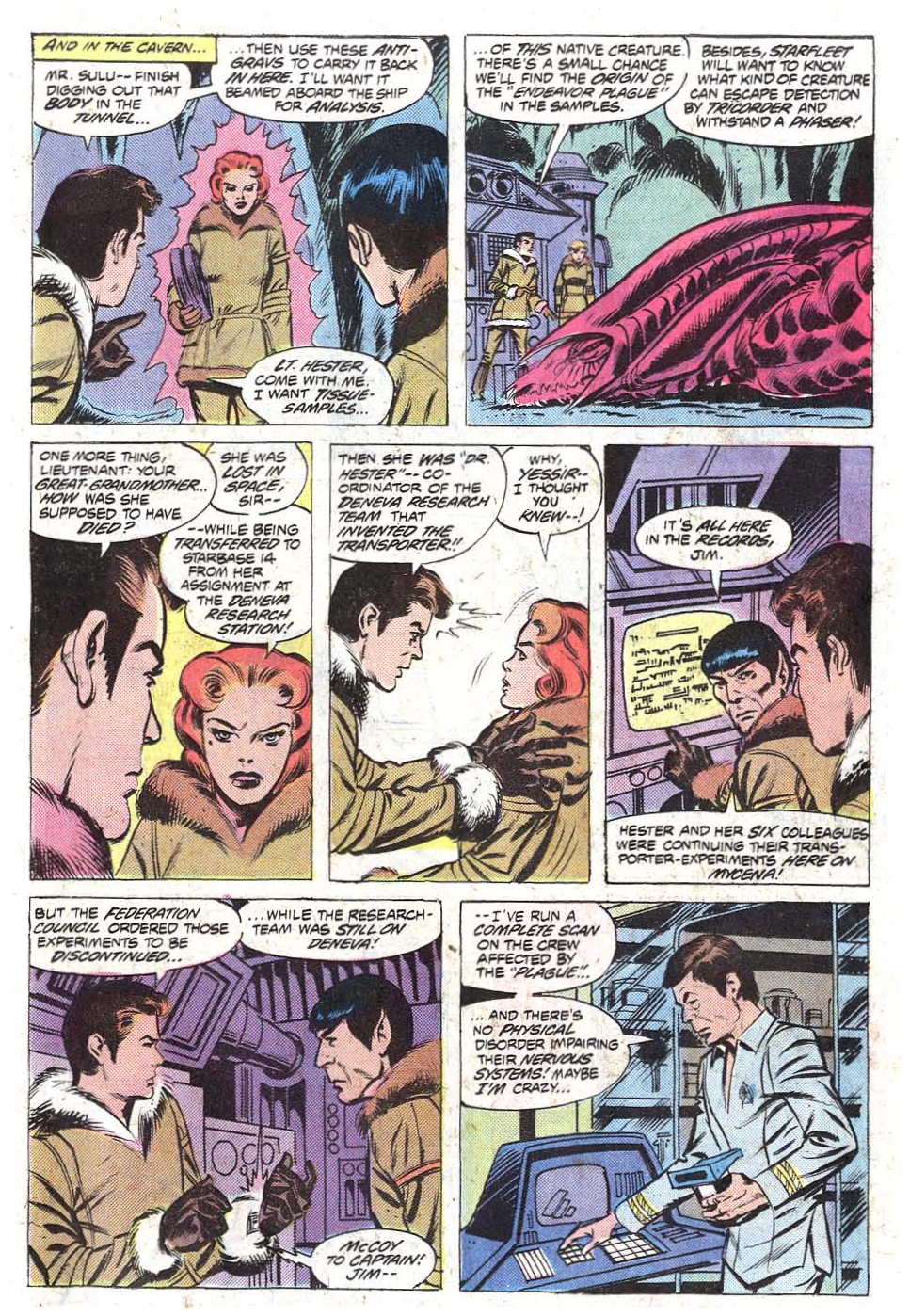 Read online Star Trek (1980) comic -  Issue #9 - 23