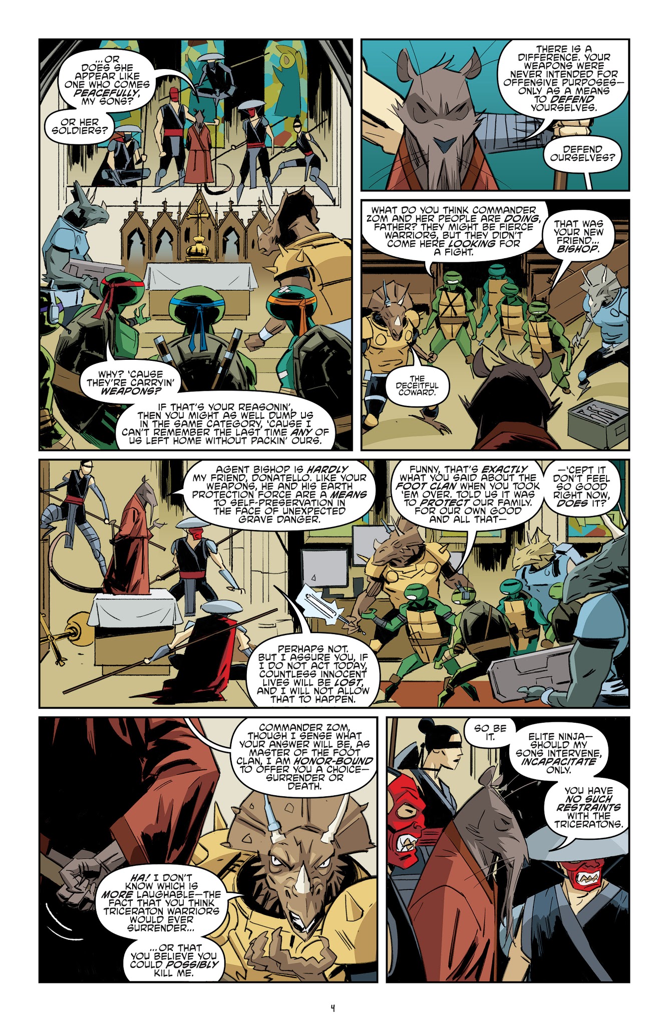 Read online Teenage Mutant Ninja Turtles (2011) comic -  Issue #80 - 6