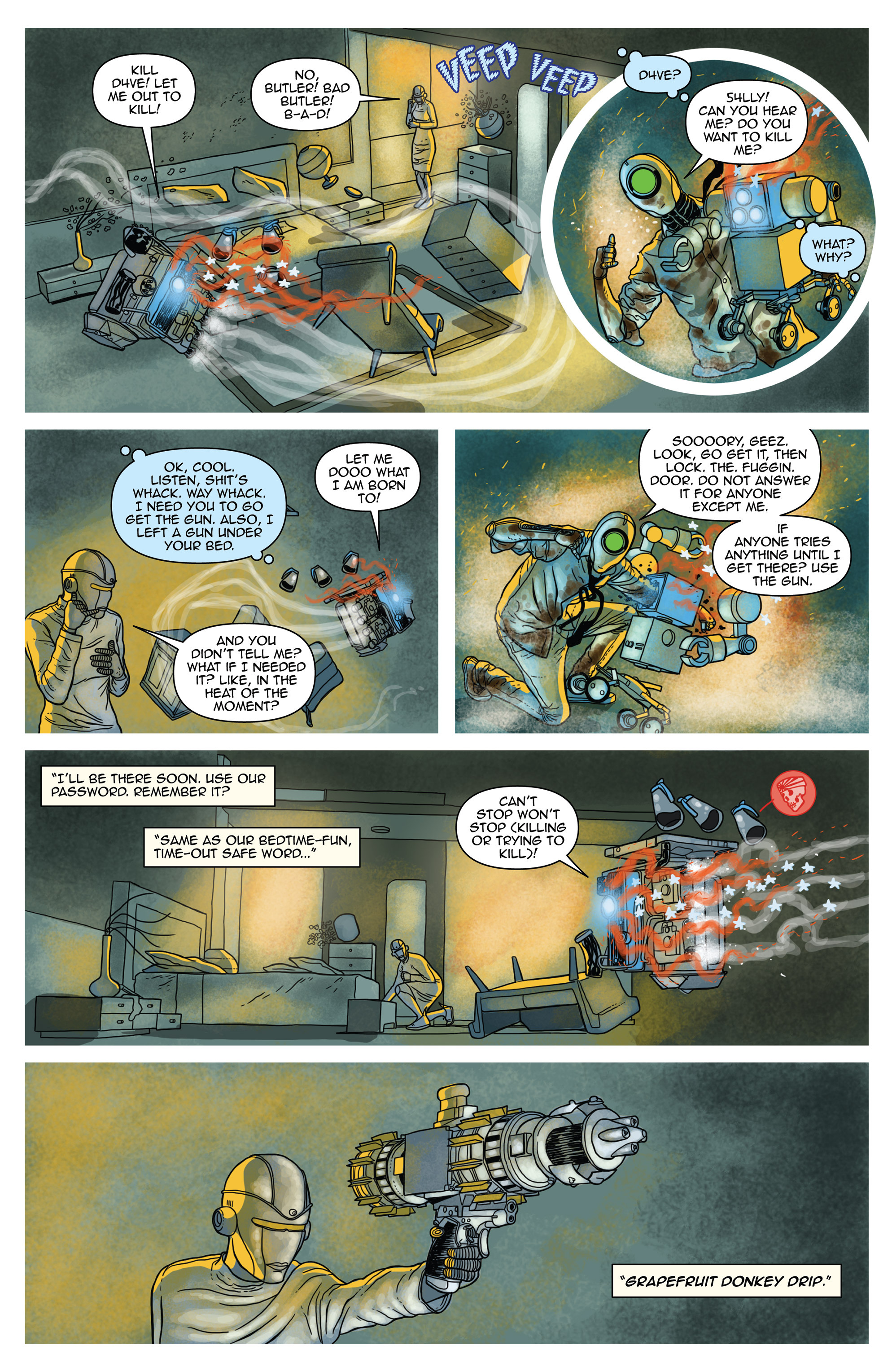Read online D4VEocracy comic -  Issue #3 - 12