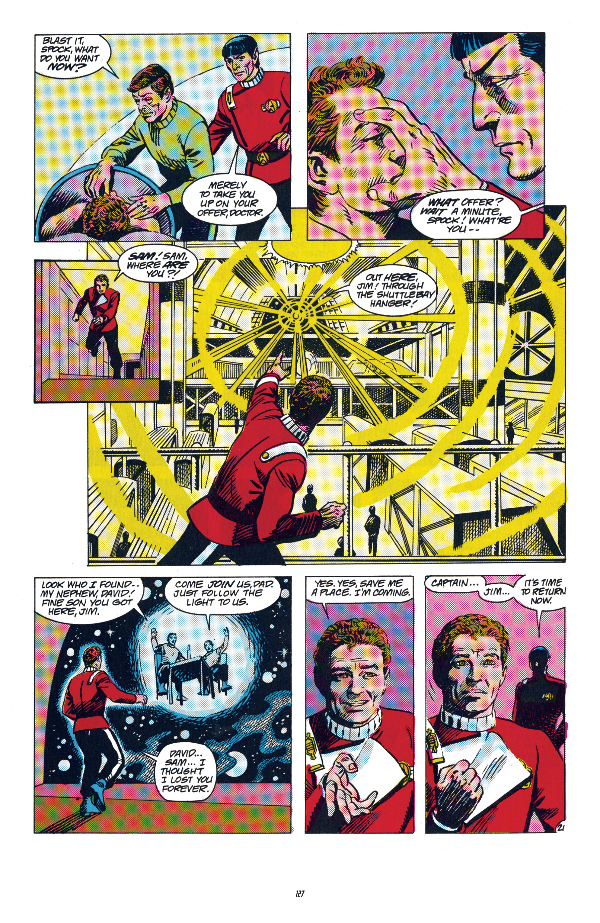 Read online Star Trek Classics comic -  Issue #5 - 124