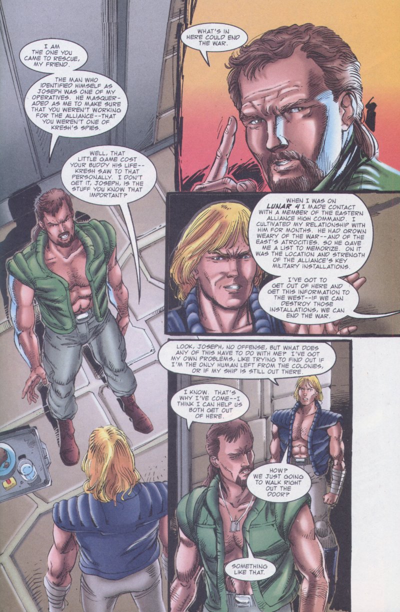 Read online Battlestar Galactica: Starbuck comic -  Issue #2 - 9