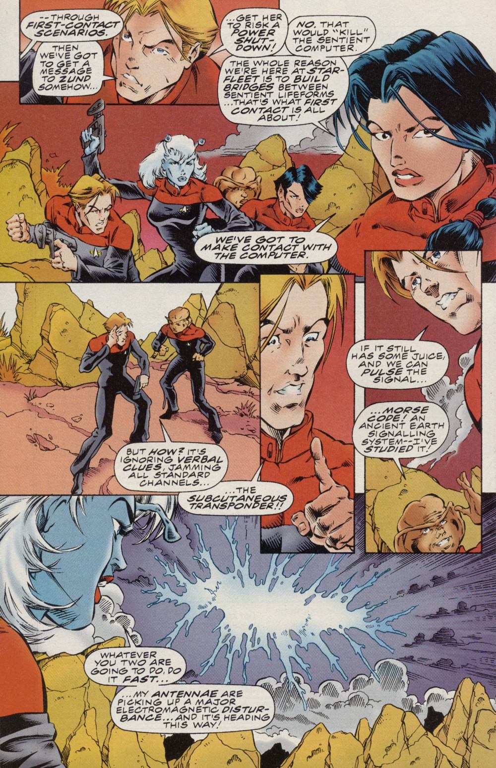 Read online Star Trek: Starfleet Academy (1996) comic -  Issue #1 - 20