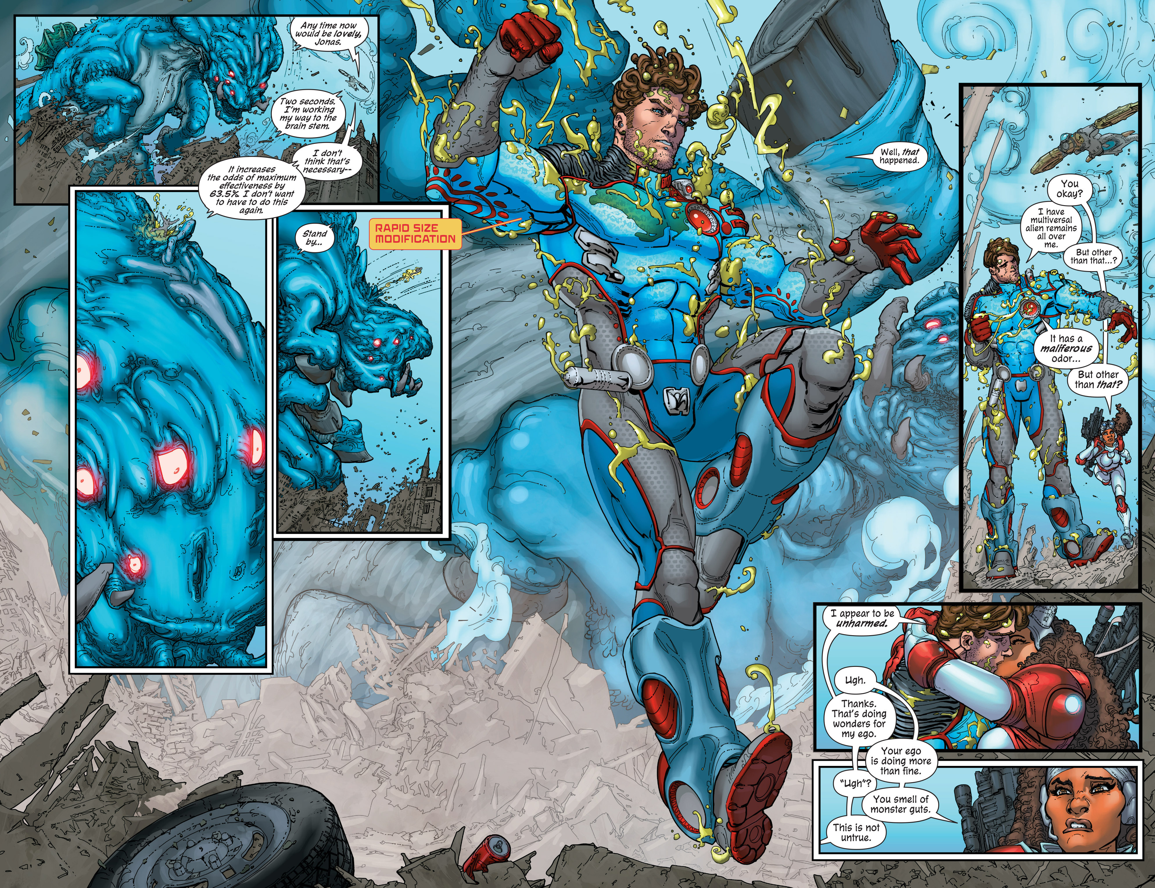 Read online The Infinite Adventures of Jonas Quantum comic -  Issue #1 - 5