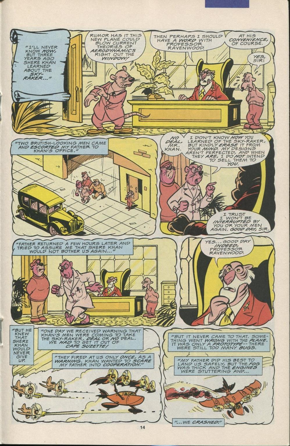 Read online Disney's Tale Spin comic -  Issue #1 - 15