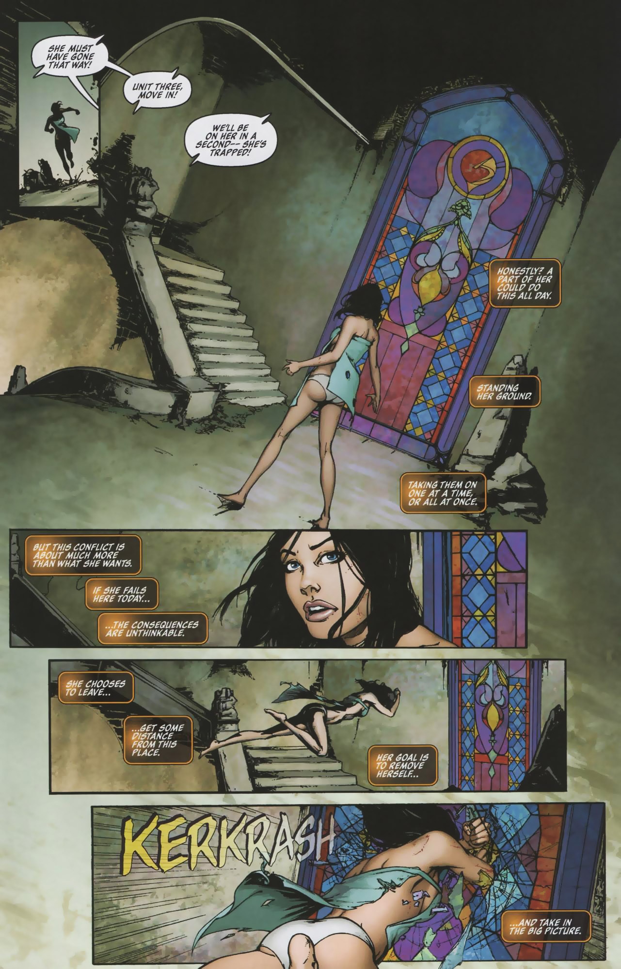 Read online Michael Turner's Fathom comic -  Issue #0 - 9
