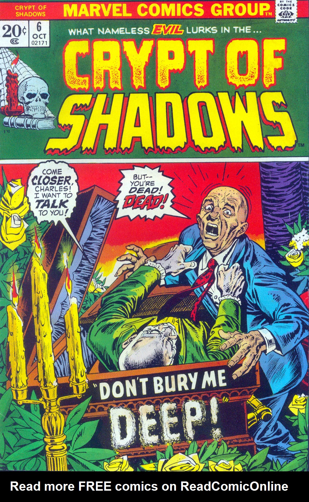 Read online Crypt of Shadows comic -  Issue #6 - 1
