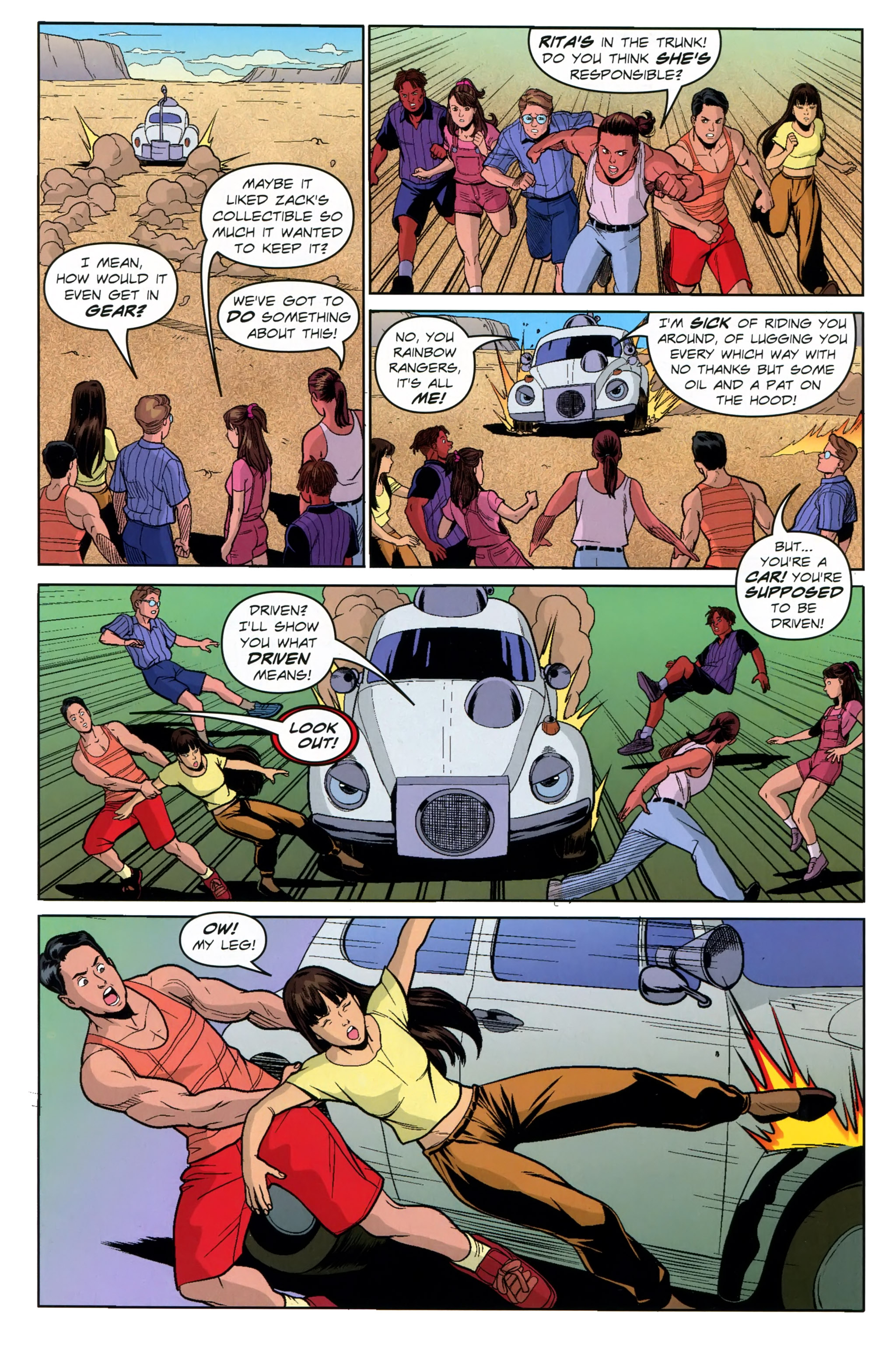 Read online Free Comic Book Day 2014 comic -  Issue # Mighty Morphin Power Rangers - 16