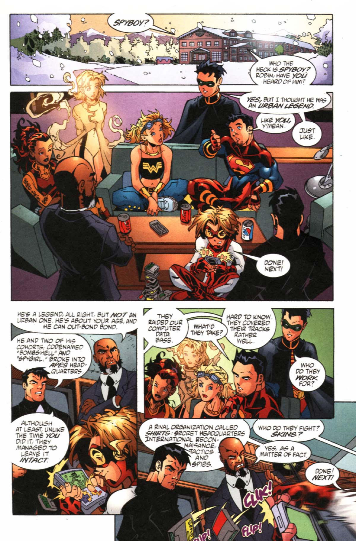 Read online SpyBoy/Young Justice comic -  Issue #1 - 9