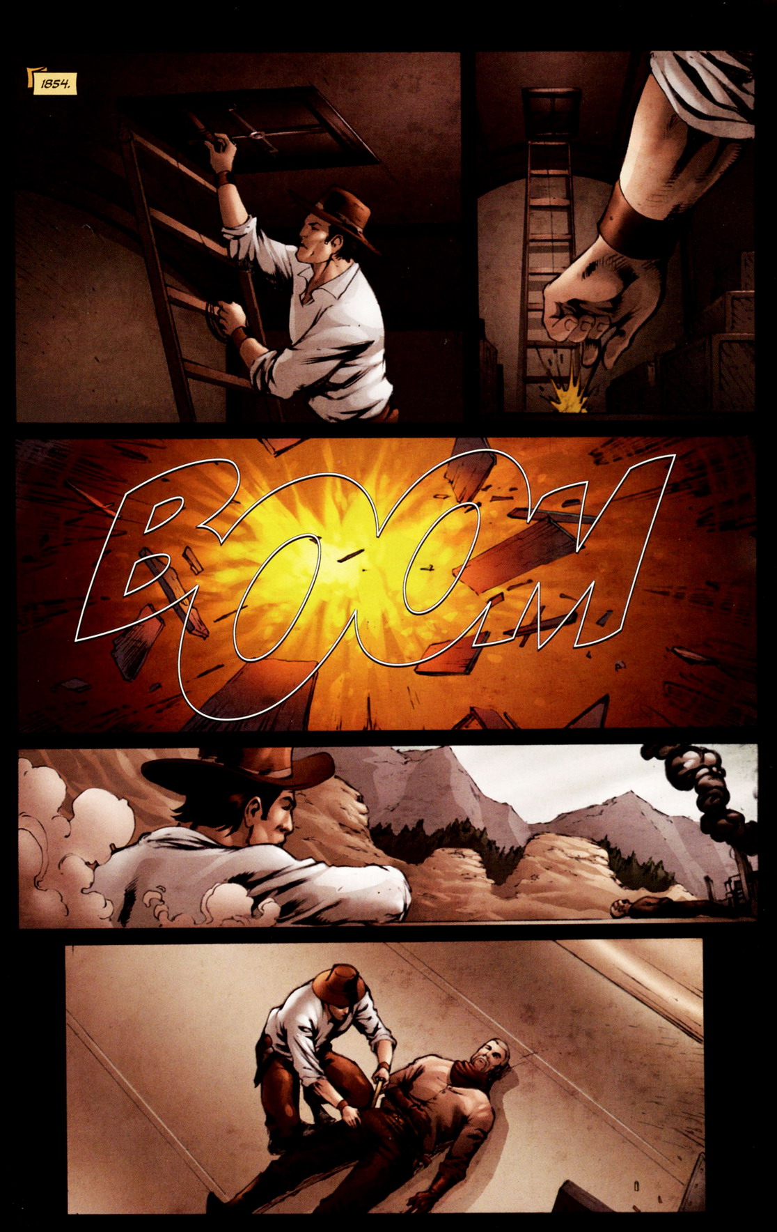 Read online The Man with No Name comic -  Issue #10 - 23