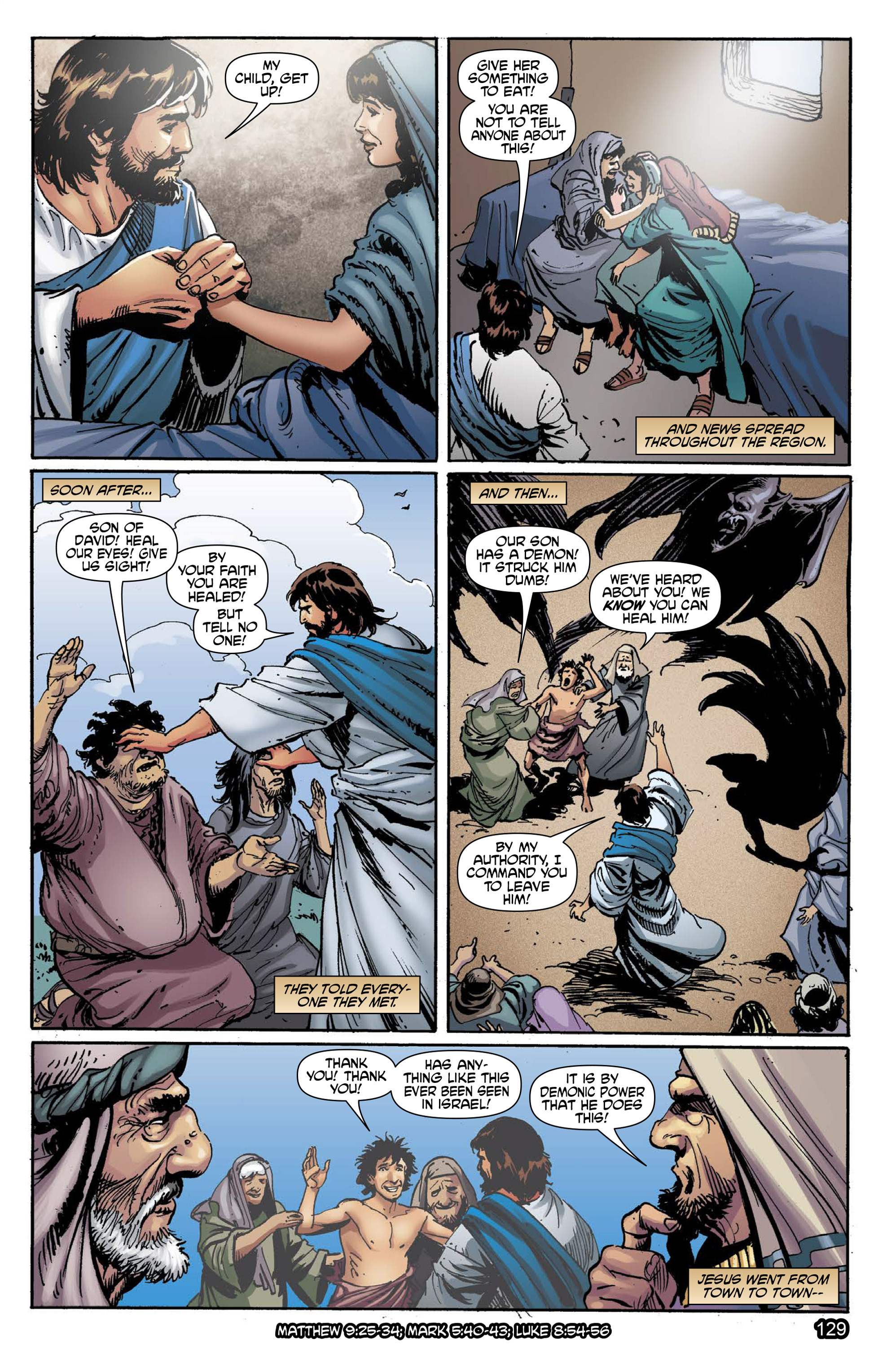 Read online The Kingstone Bible comic -  Issue #9 - 133