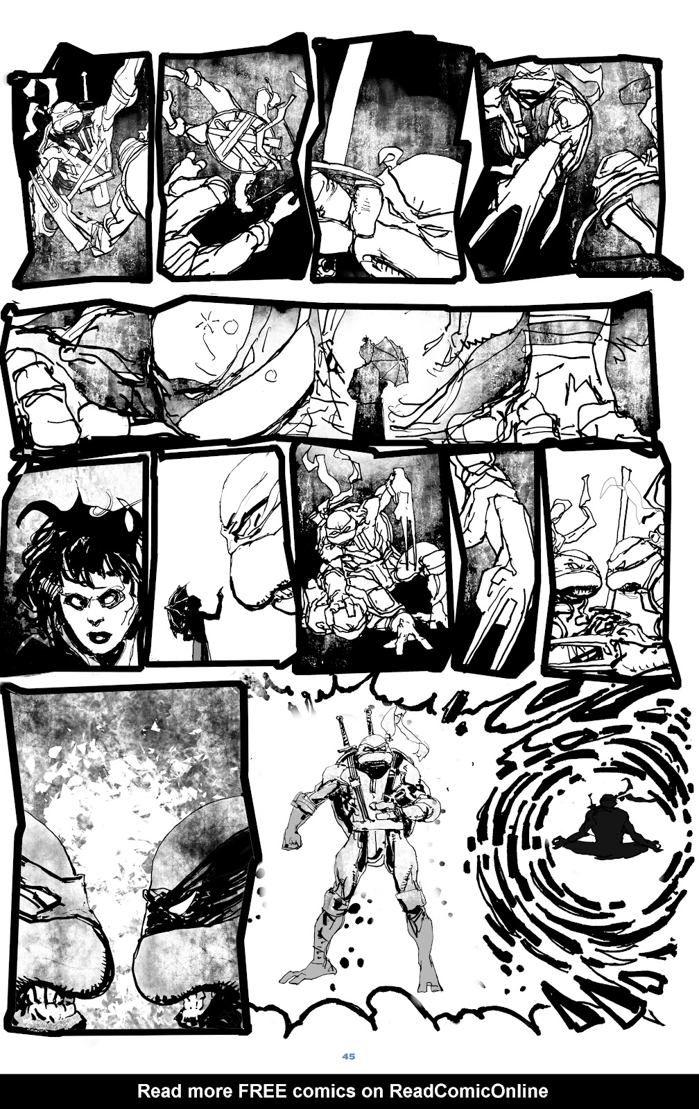 Teenage Mutant Ninja Turtles Universe issue Inside Out Director's Cut - Page 47