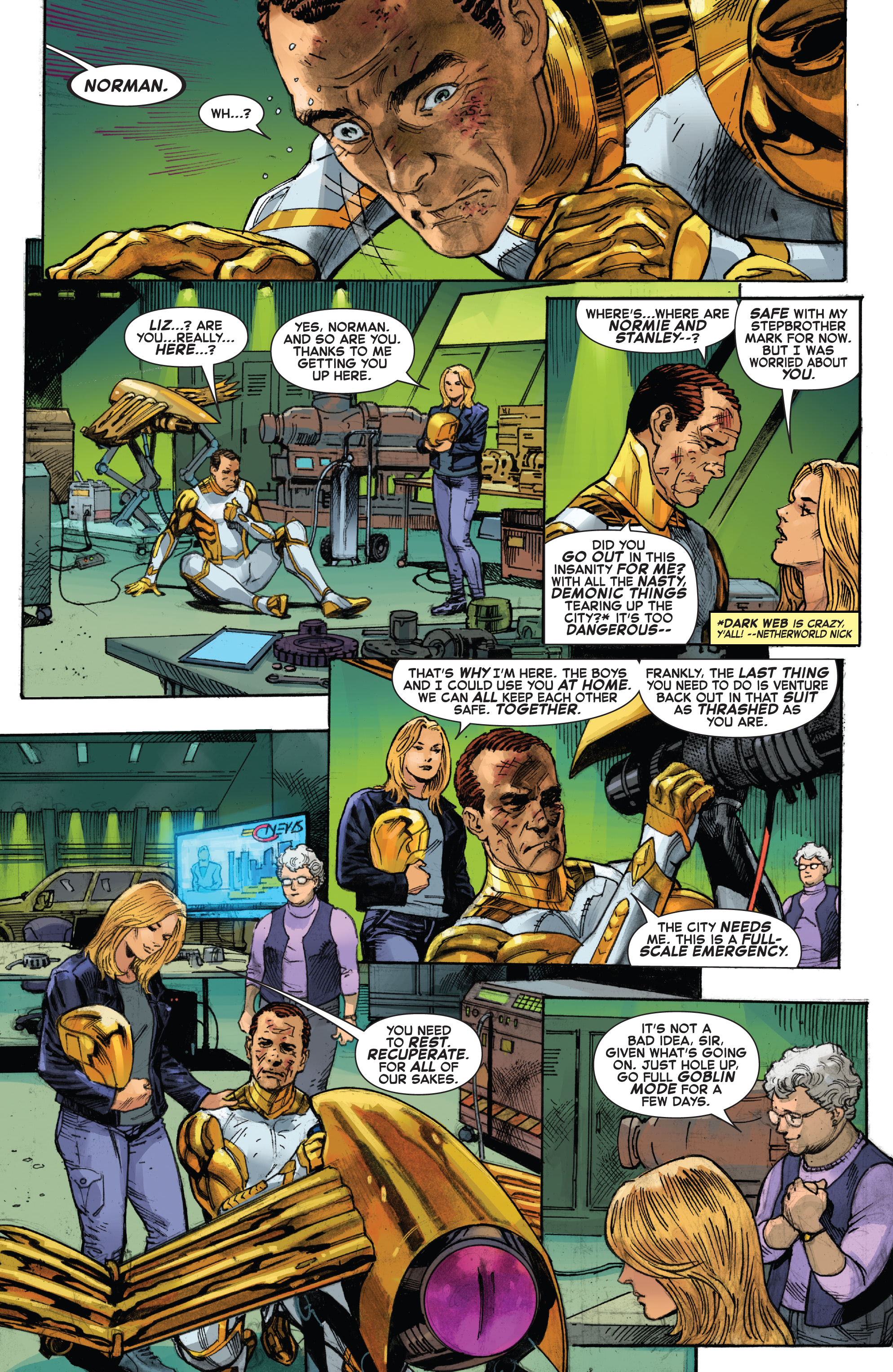Read online Gold Goblin comic -  Issue #2 - 6