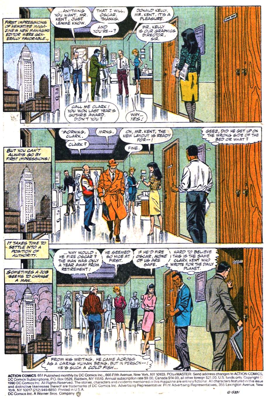 Action Comics (1938) 651 Page 1