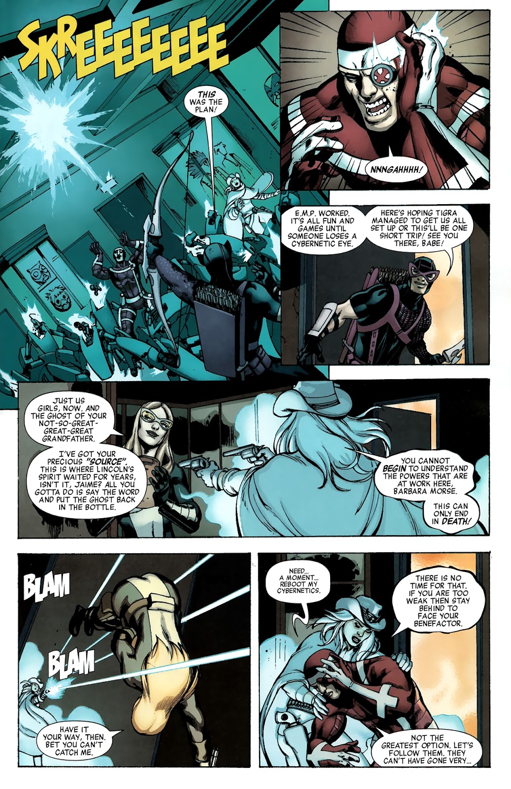 Hawkeye & Mockingbird Issue #4 #4 - English 21