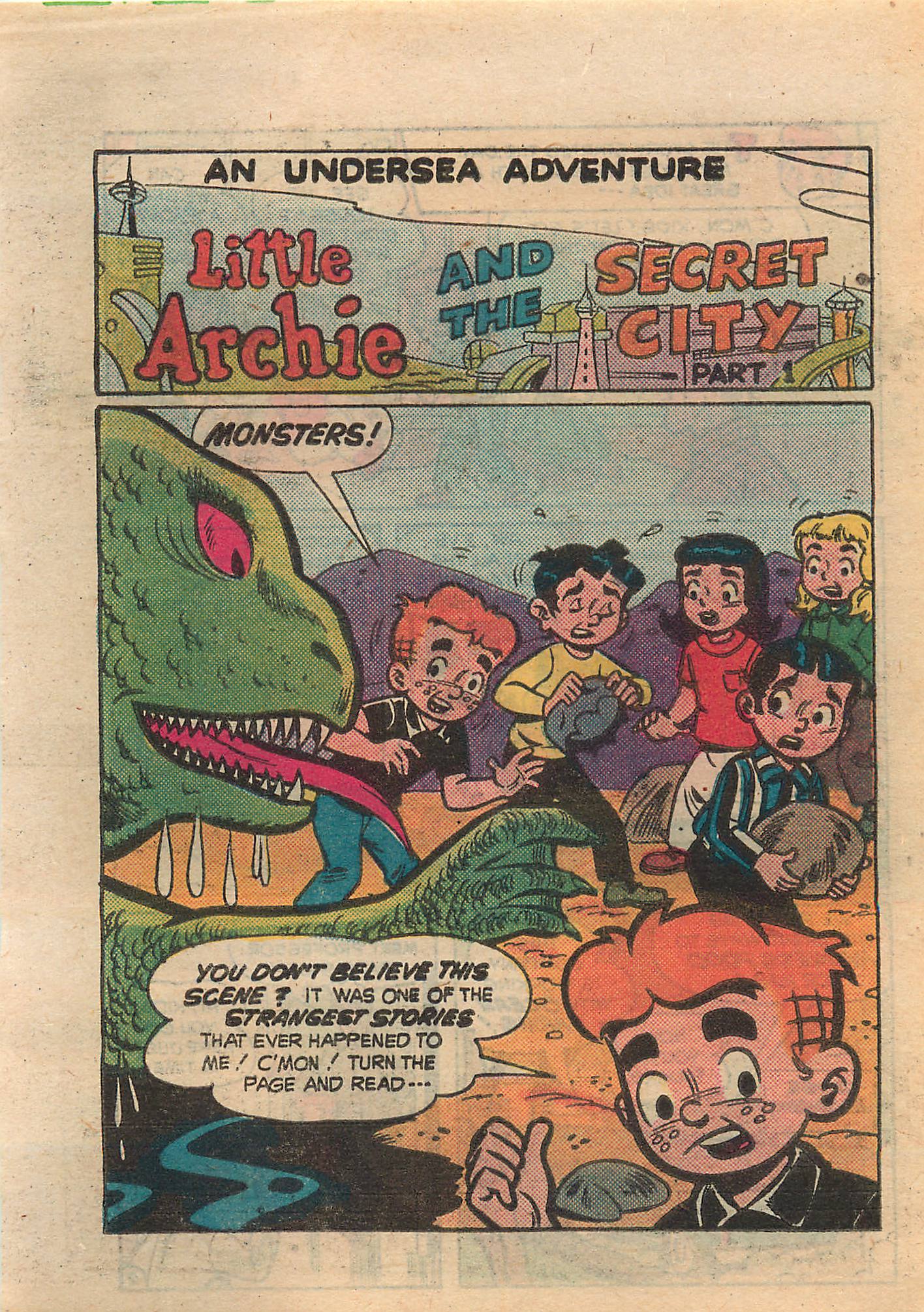 Read online Little Archie Comics Digest Magazine comic -  Issue #7 - 50