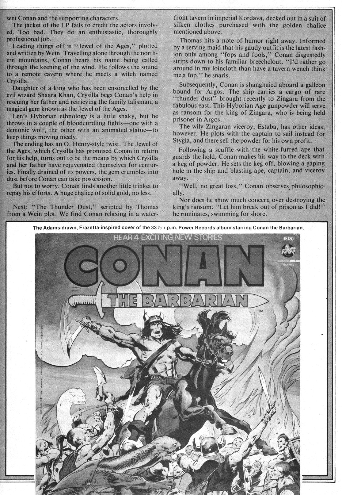 Read online The Savage Sword Of Conan comic -  Issue #40 - 59