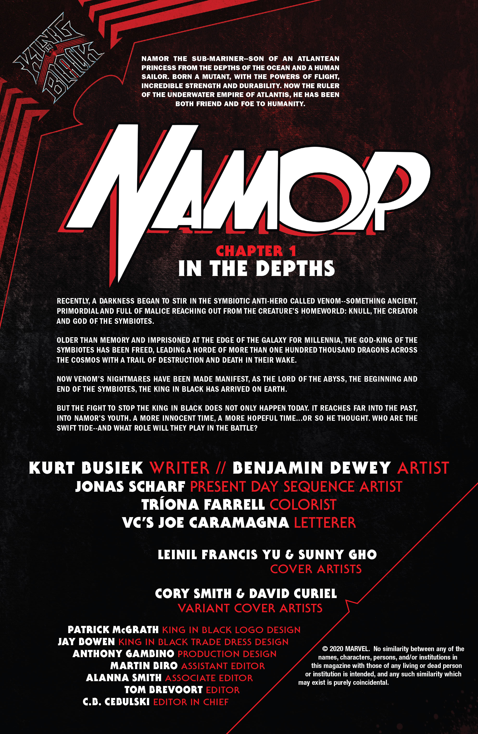 Read online King In Black: Namor comic -  Issue #1 - 2