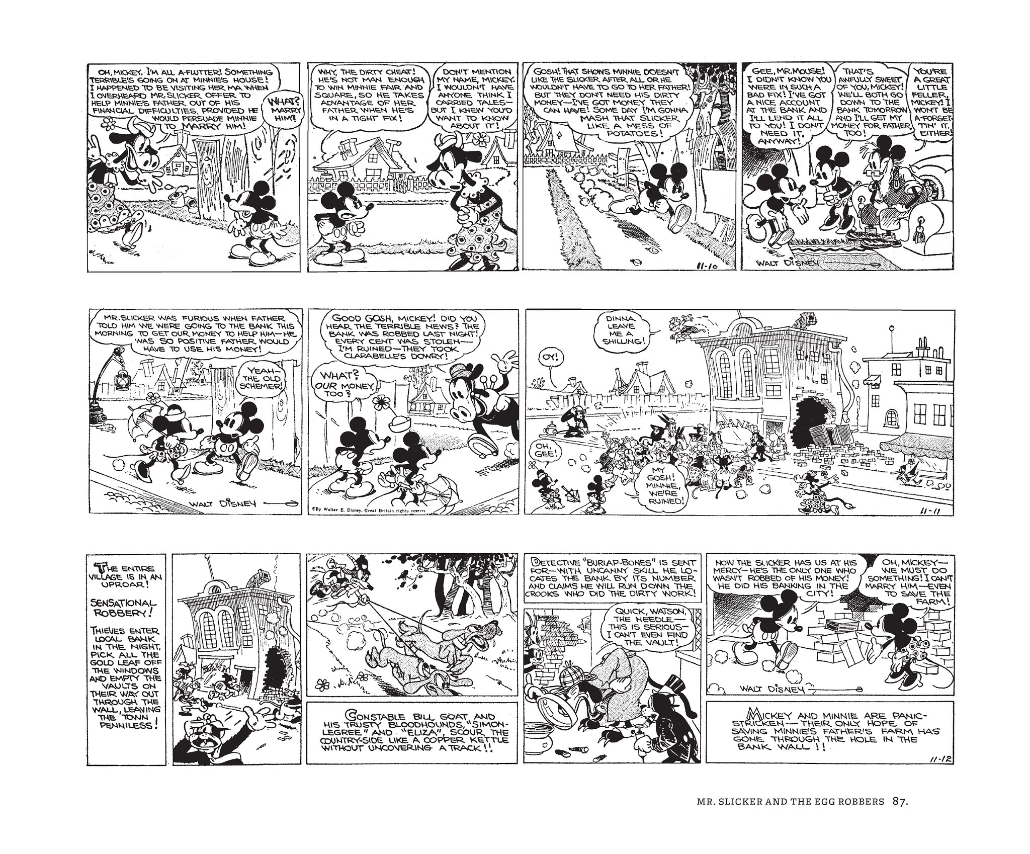 Read online Walt Disney's Mickey Mouse by Floyd Gottfredson comic -  Issue # TPB 1 (Part 1) - 87
