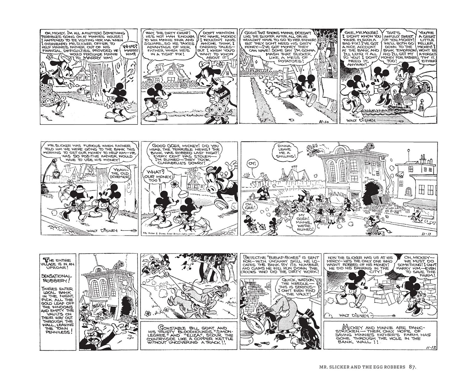 Walt Disney's Mickey Mouse by Floyd Gottfredson issue TPB 1 (Part 1) - Page 87