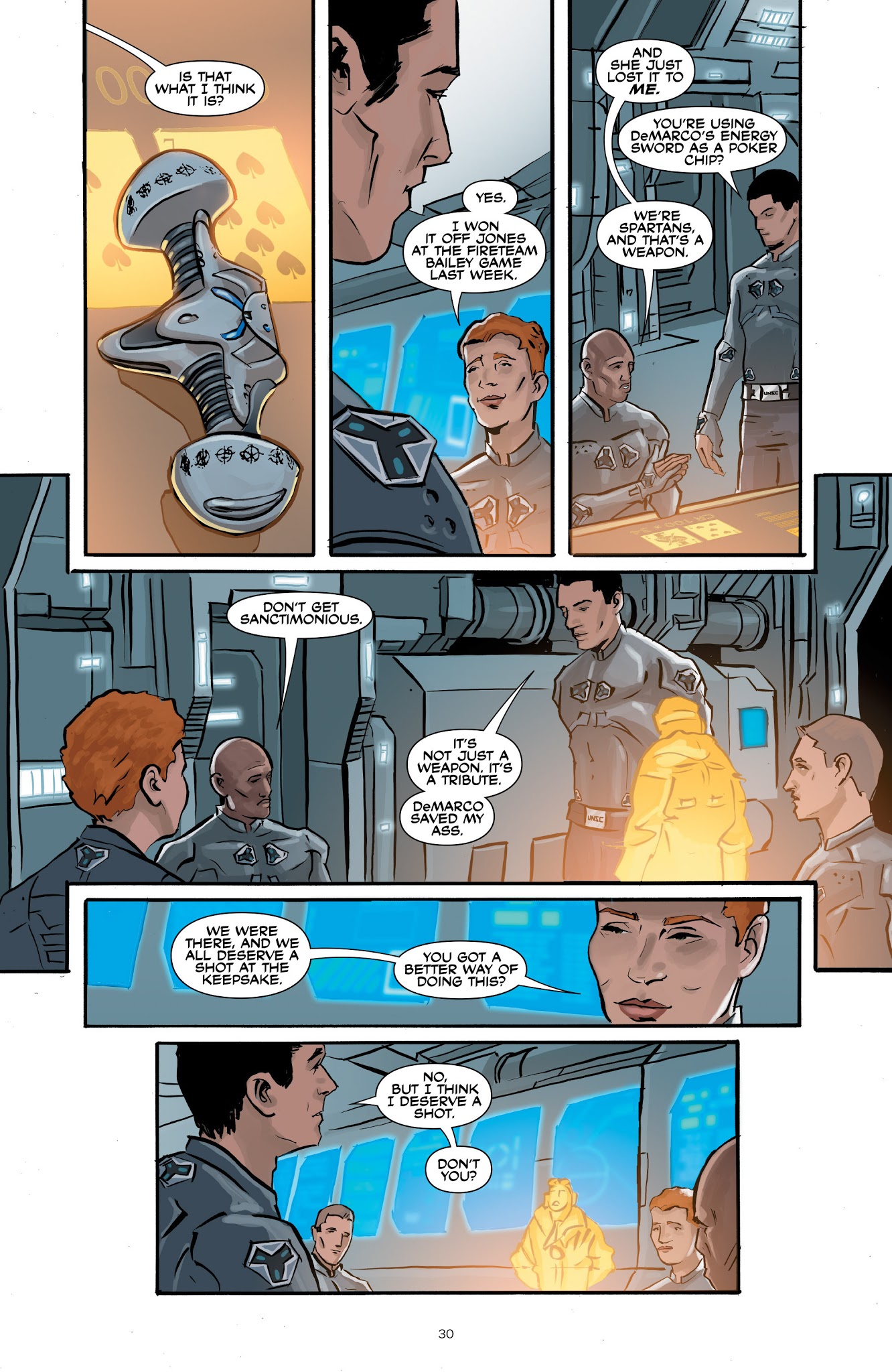 Read online Halo: Tales from the Slipspace comic -  Issue # TPB - 32