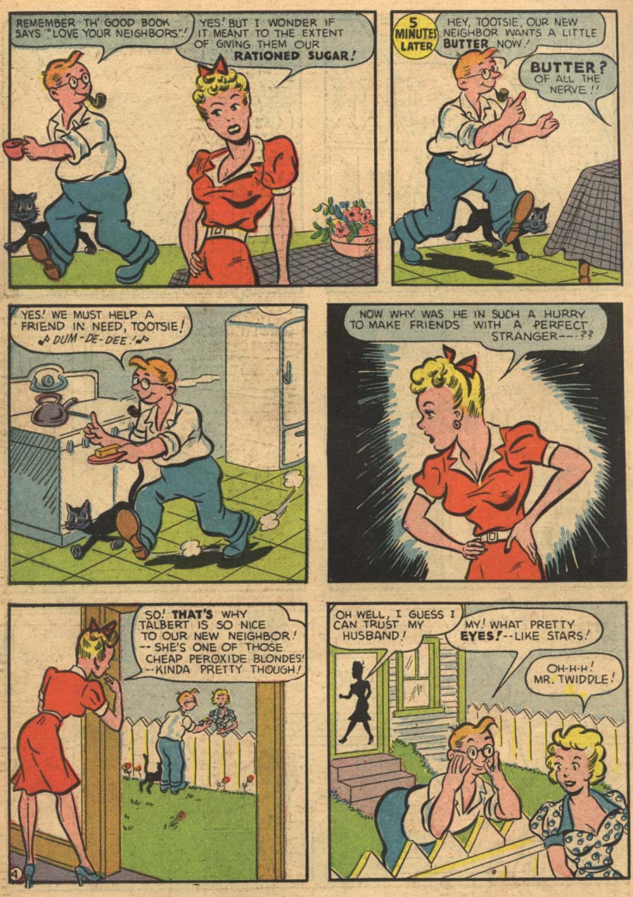 Read online Pep Comics comic -  Issue #56 - 38