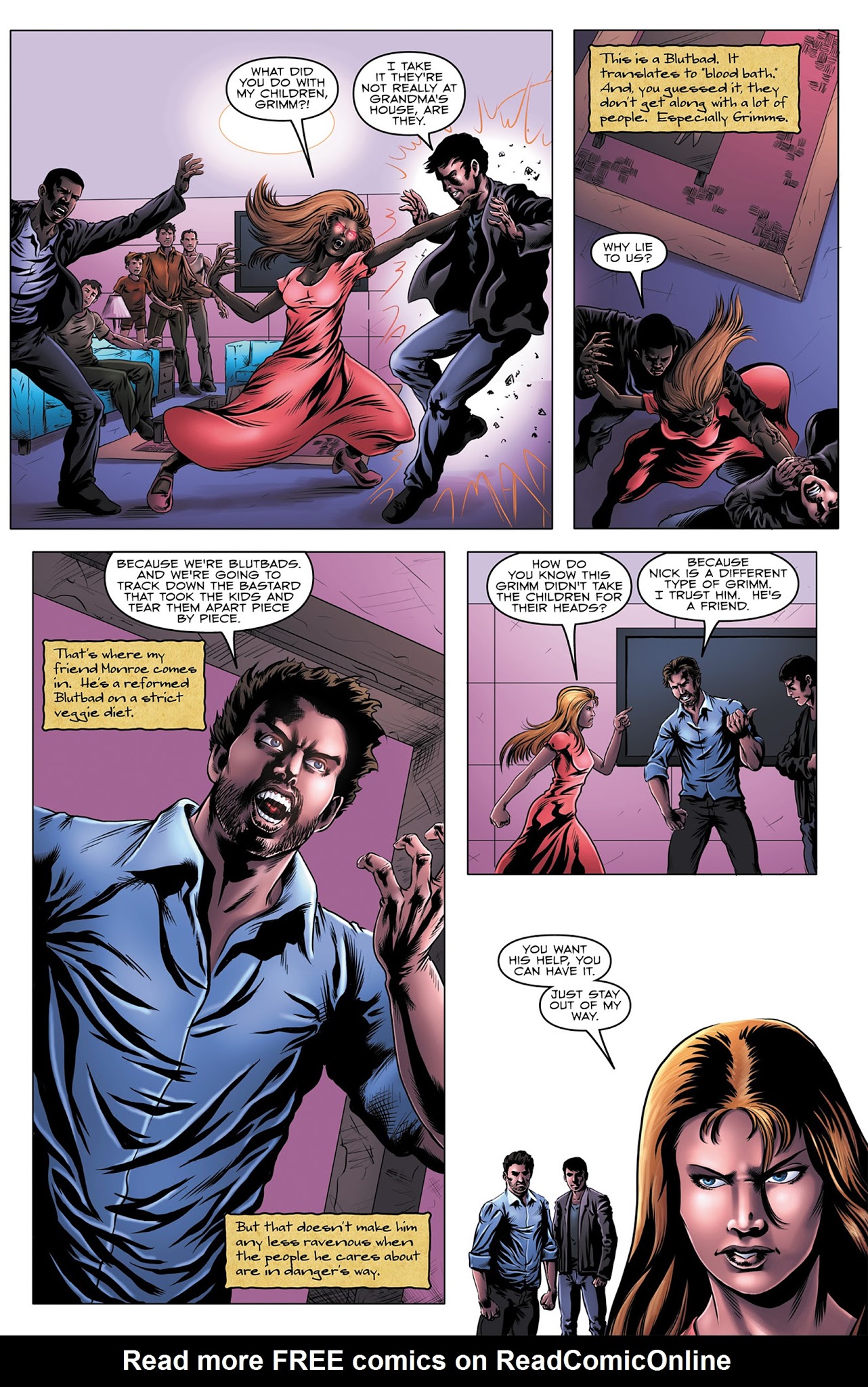 Read online Grimm (2013) comic -  Issue #6 - 7