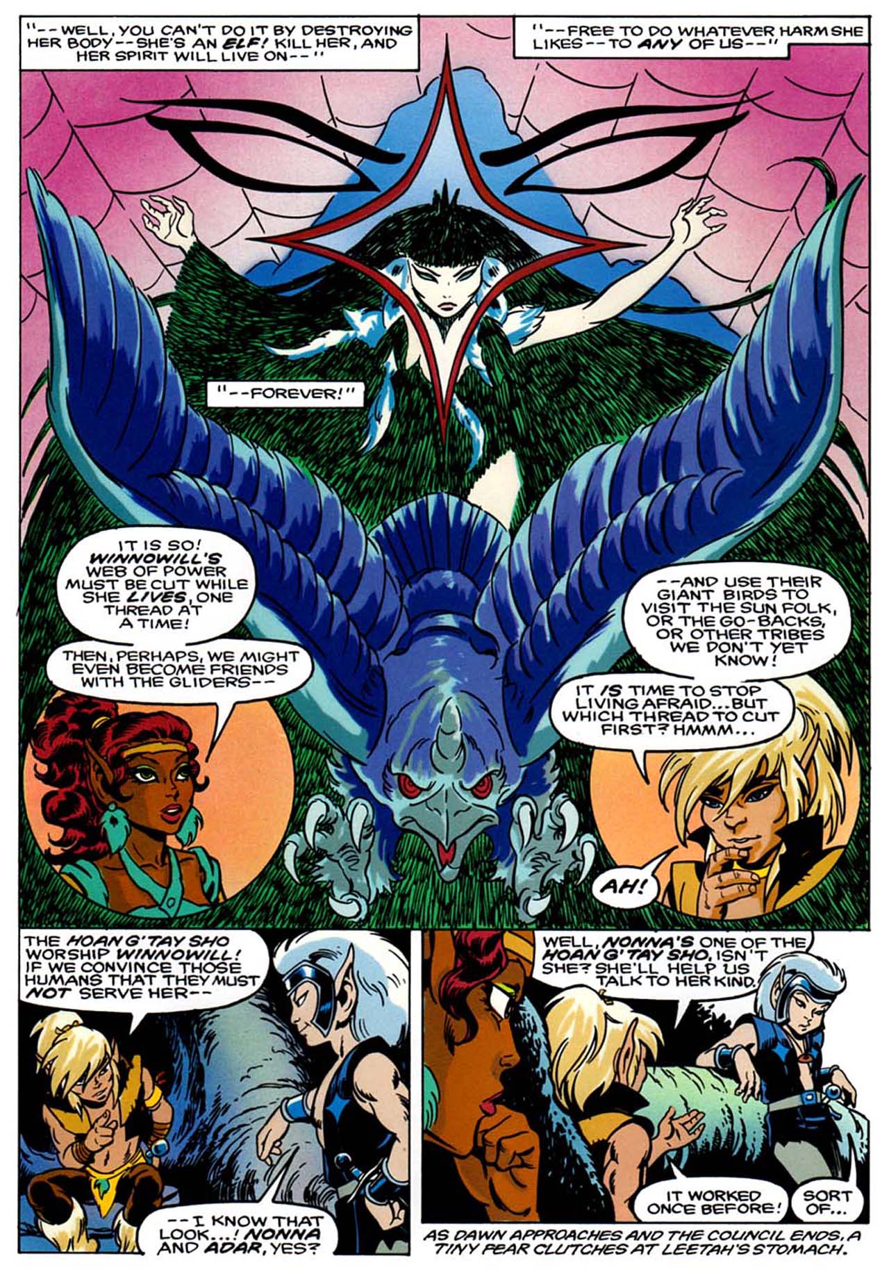 Read online ElfQuest: Siege at Blue Mountain comic -  Issue #1 - 25