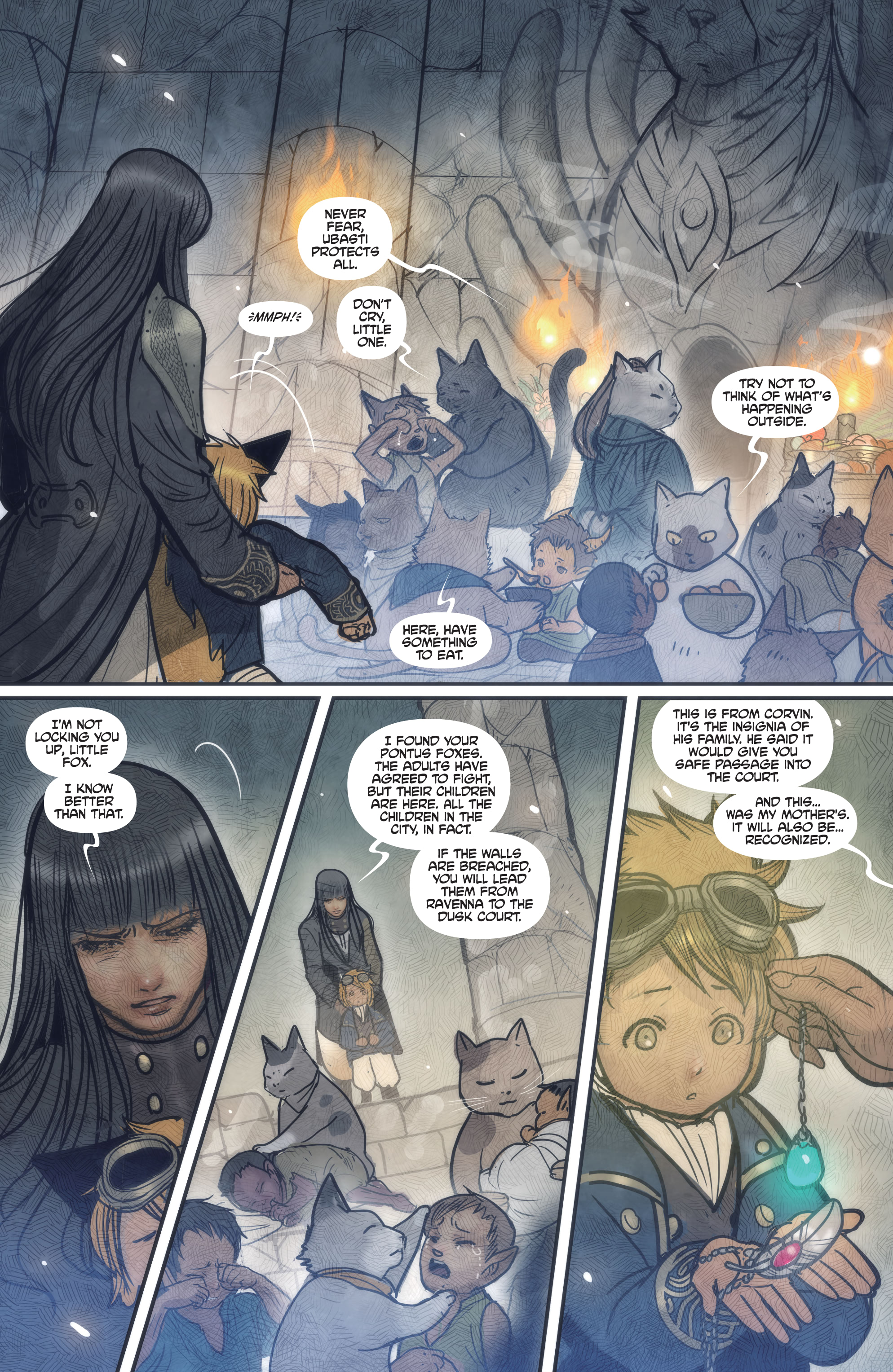 Read online Monstress comic -  Issue #27 - 16