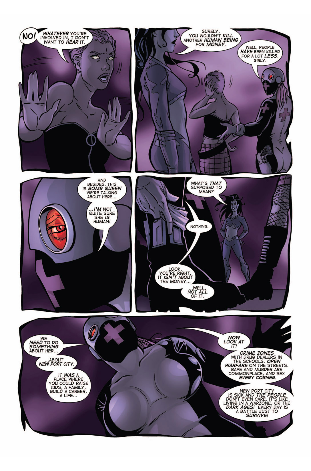Read online Bomb Queen III: The Good, The Bad & The Lovely comic -  Issue #2 - 9