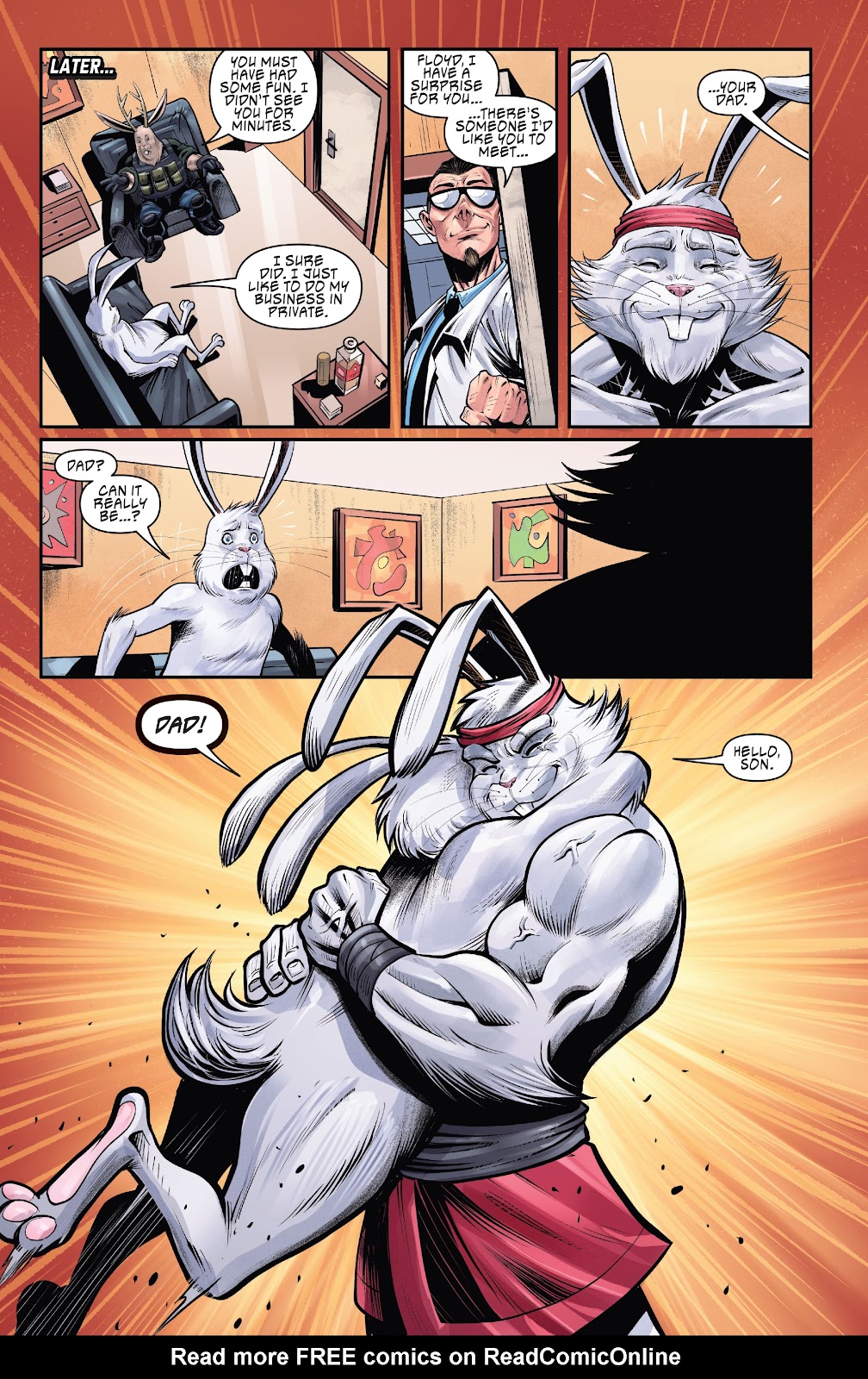 Man Goat & the Bunnyman: Green Eggs & Blam issue 2 - Page 23