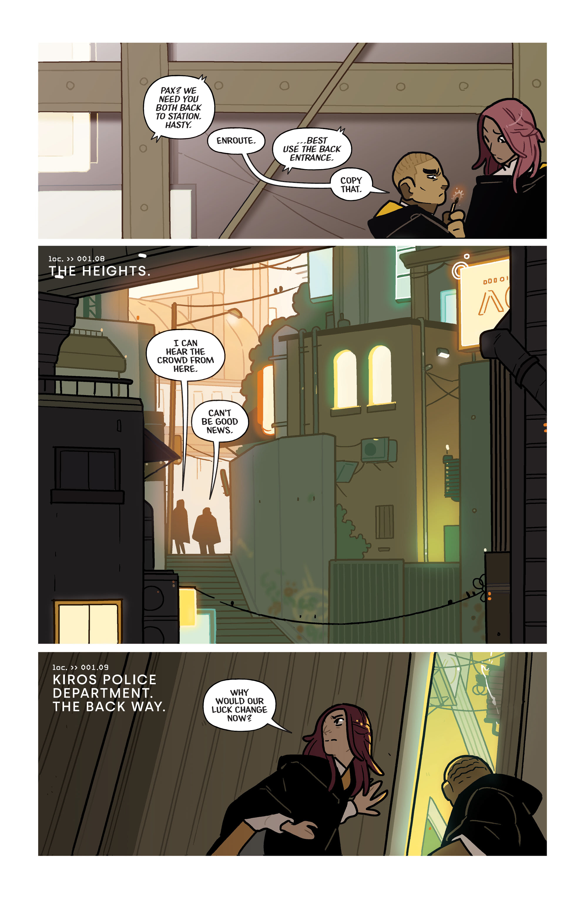 Read online Black Cloak comic -  Issue #1 - 49