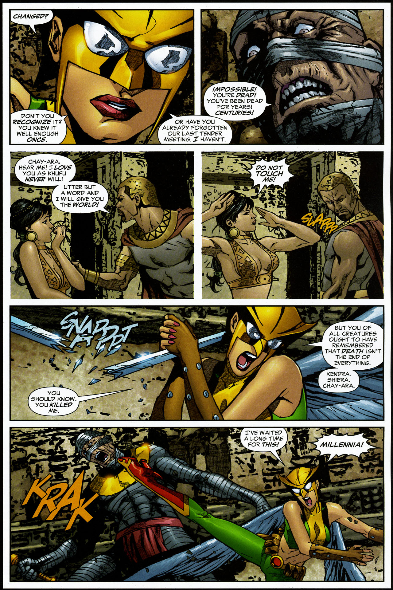 Read online Hawkgirl comic -  Issue #66 - 4