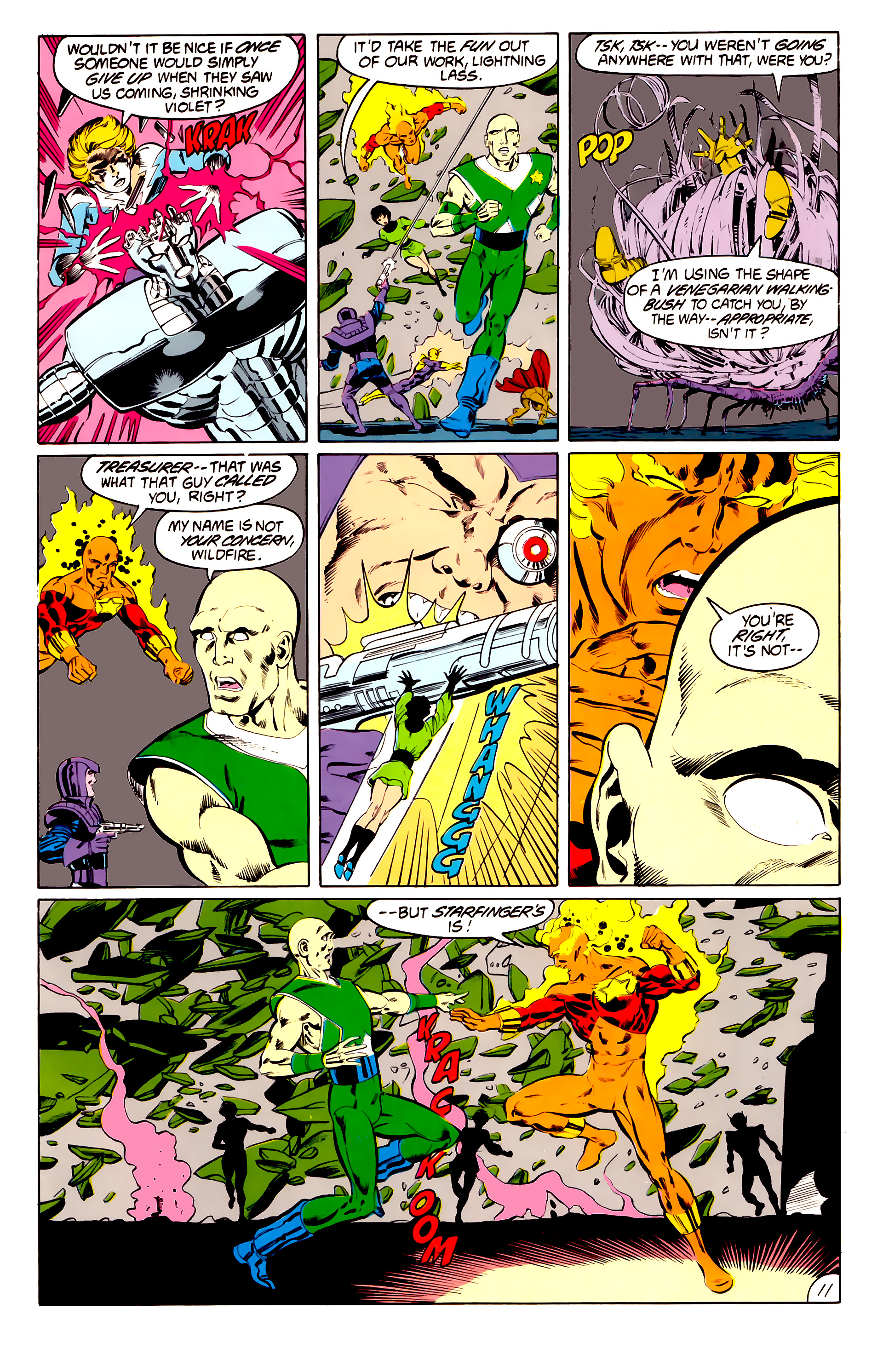 Legion of Super-Heroes (1984) 41 Page 11