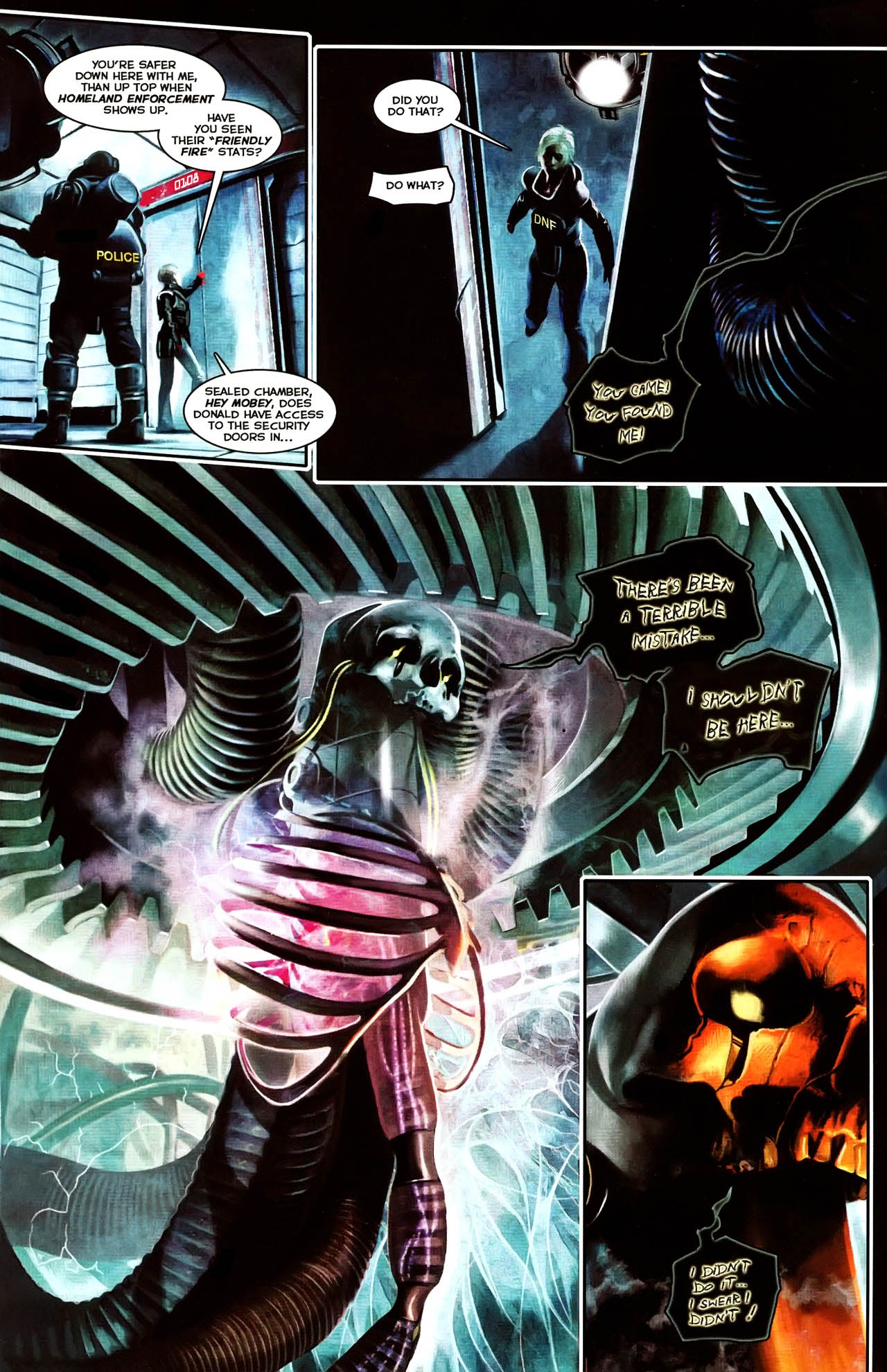 Read online Hotwire: Requiem for the Dead comic -  Issue #3 - 8