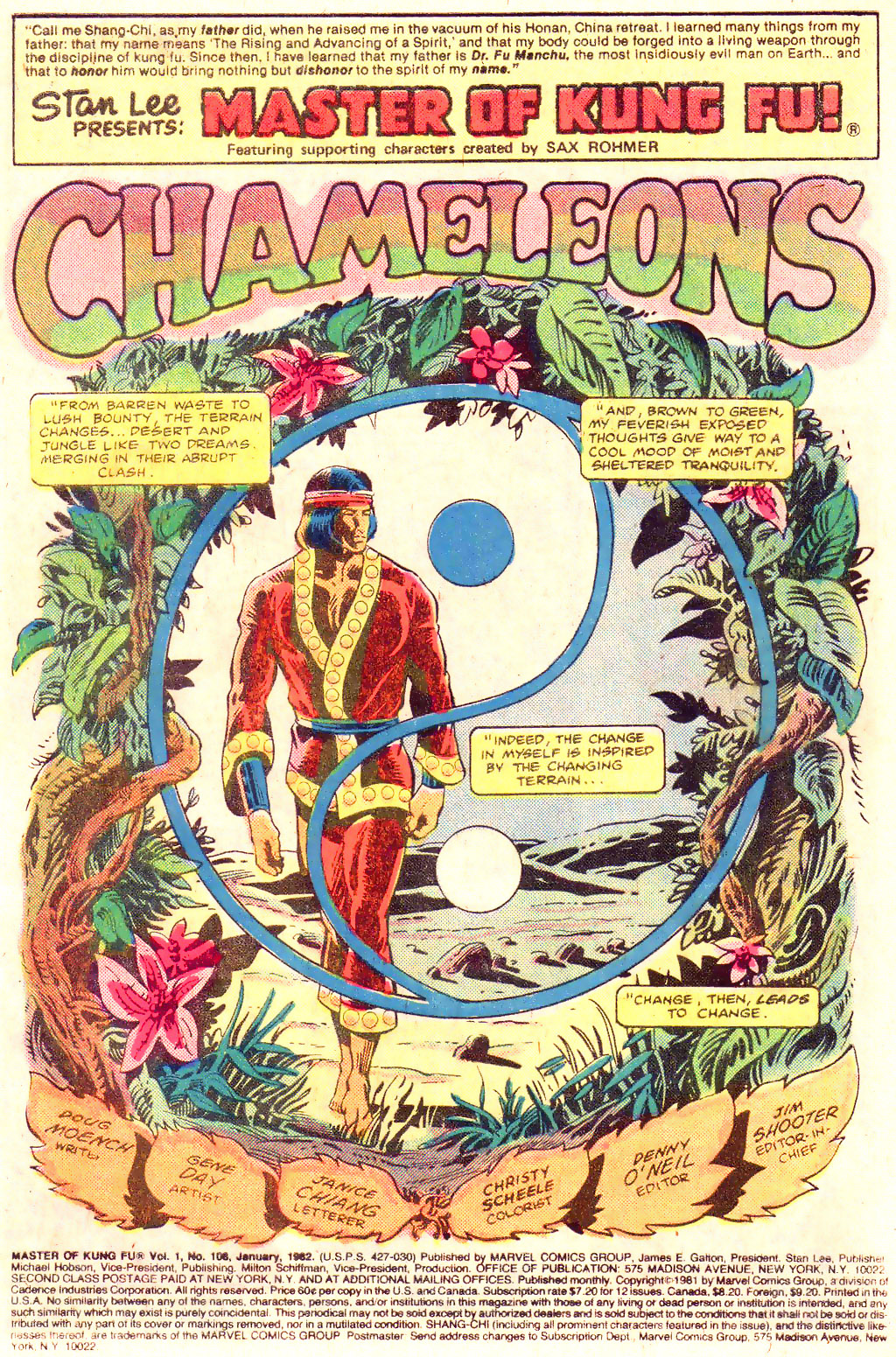 Read online Master of Kung Fu (1974) comic -  Issue #108 - 2