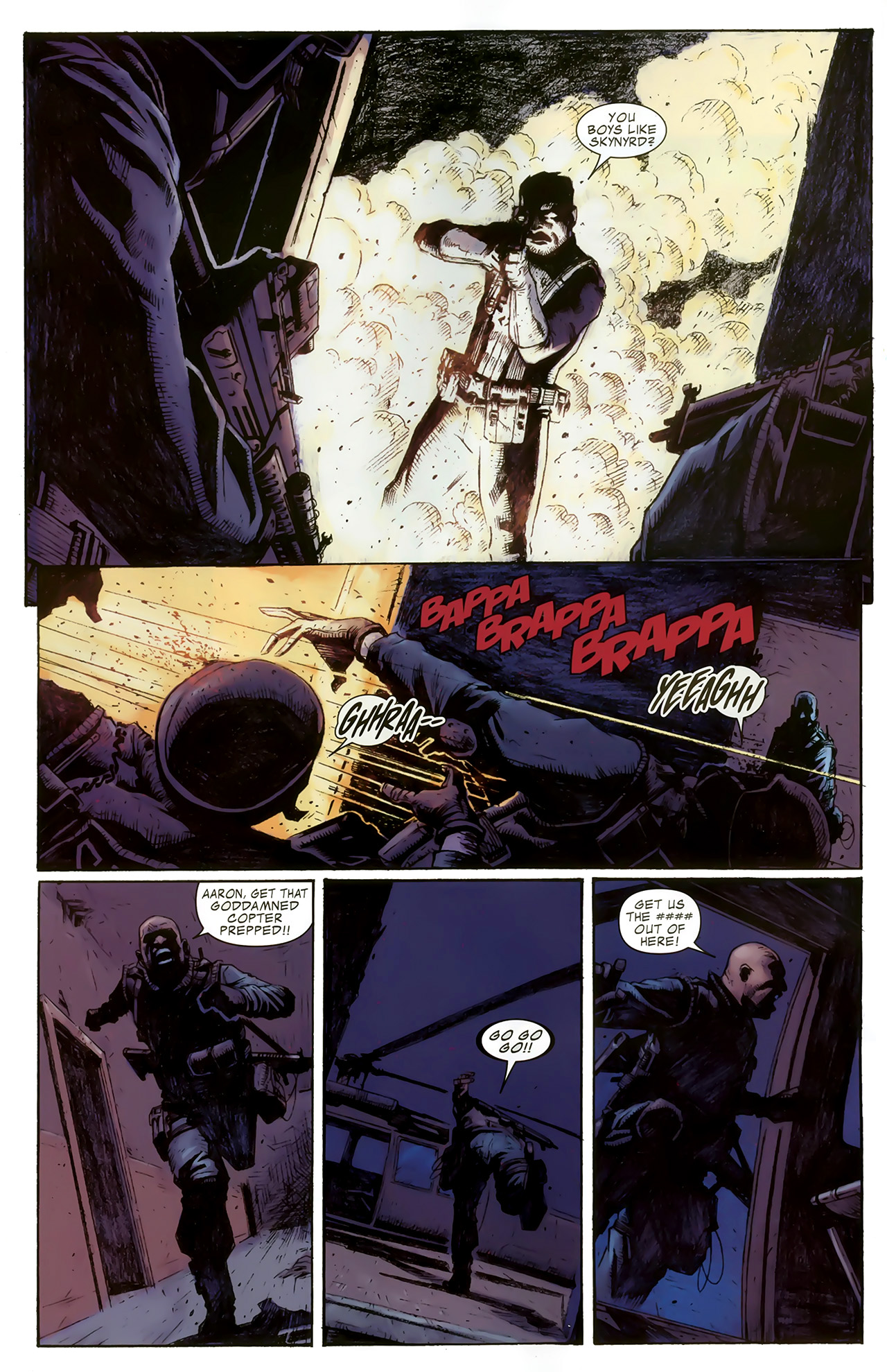 Read online Punisher (2009) comic -  Issue #4 - 16